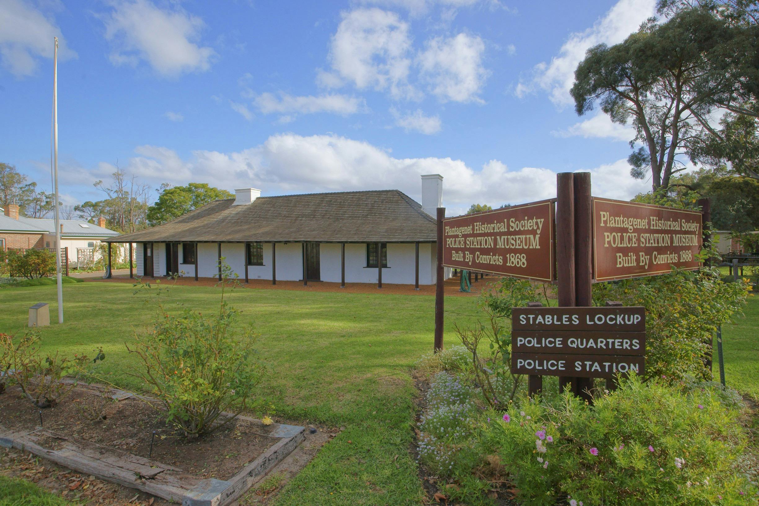 The Plantagenet Historical Society complex near Mount Barker