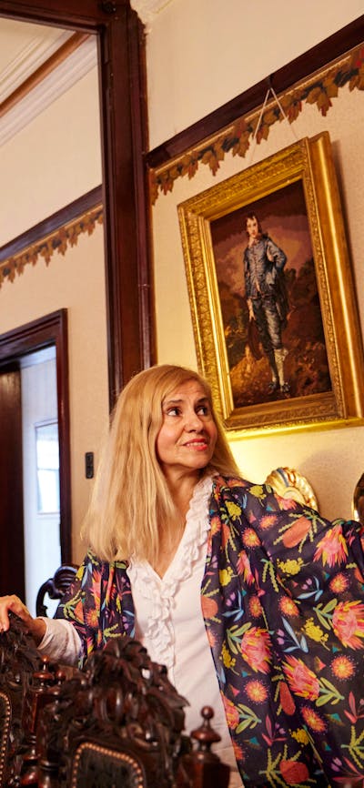 Anna Hume guiding Garroorigang