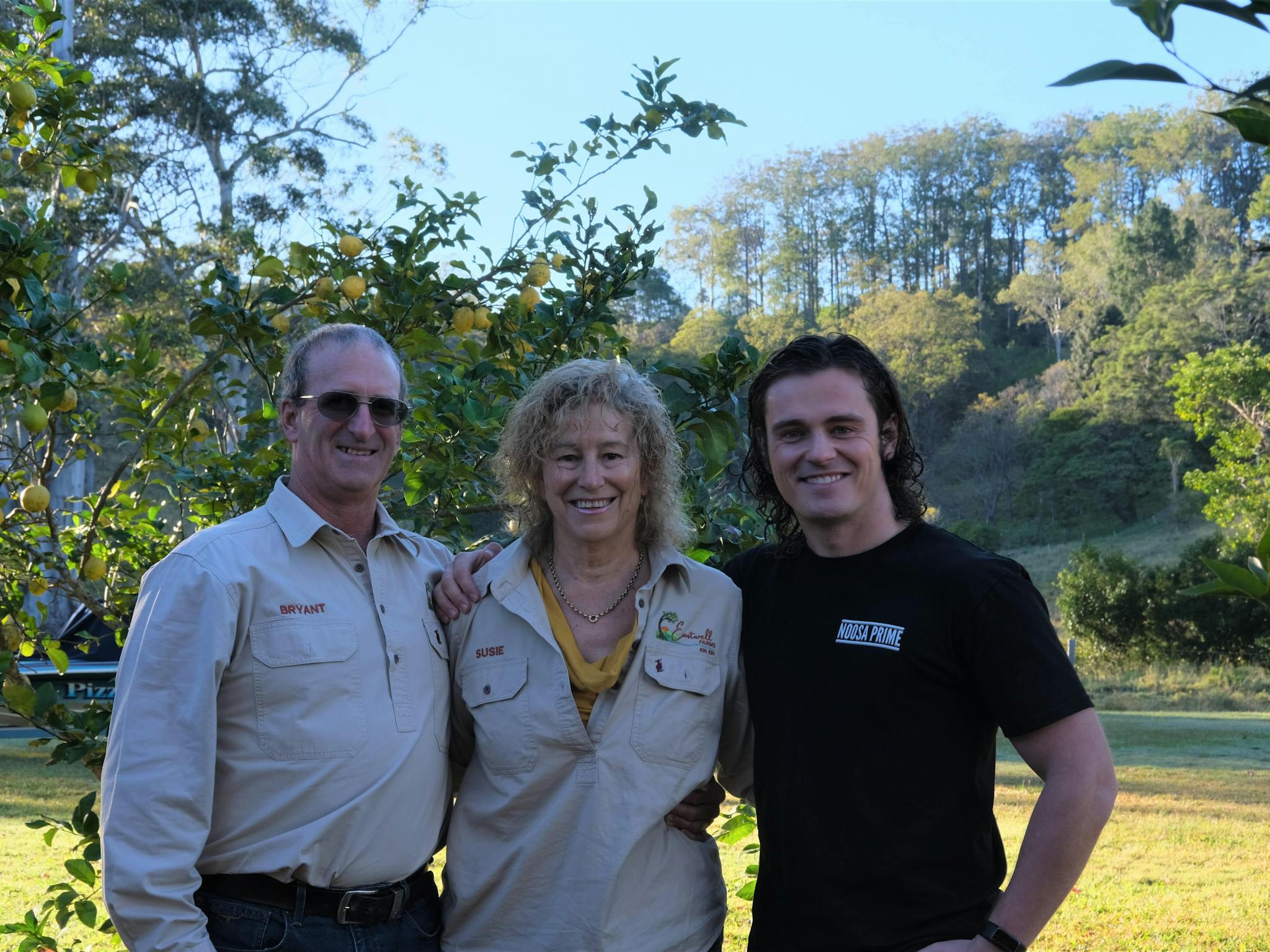 Bryant, Susie, and Alex of Eastwell Farms Bryant, Susie, and Alex of Eastwell Farms
