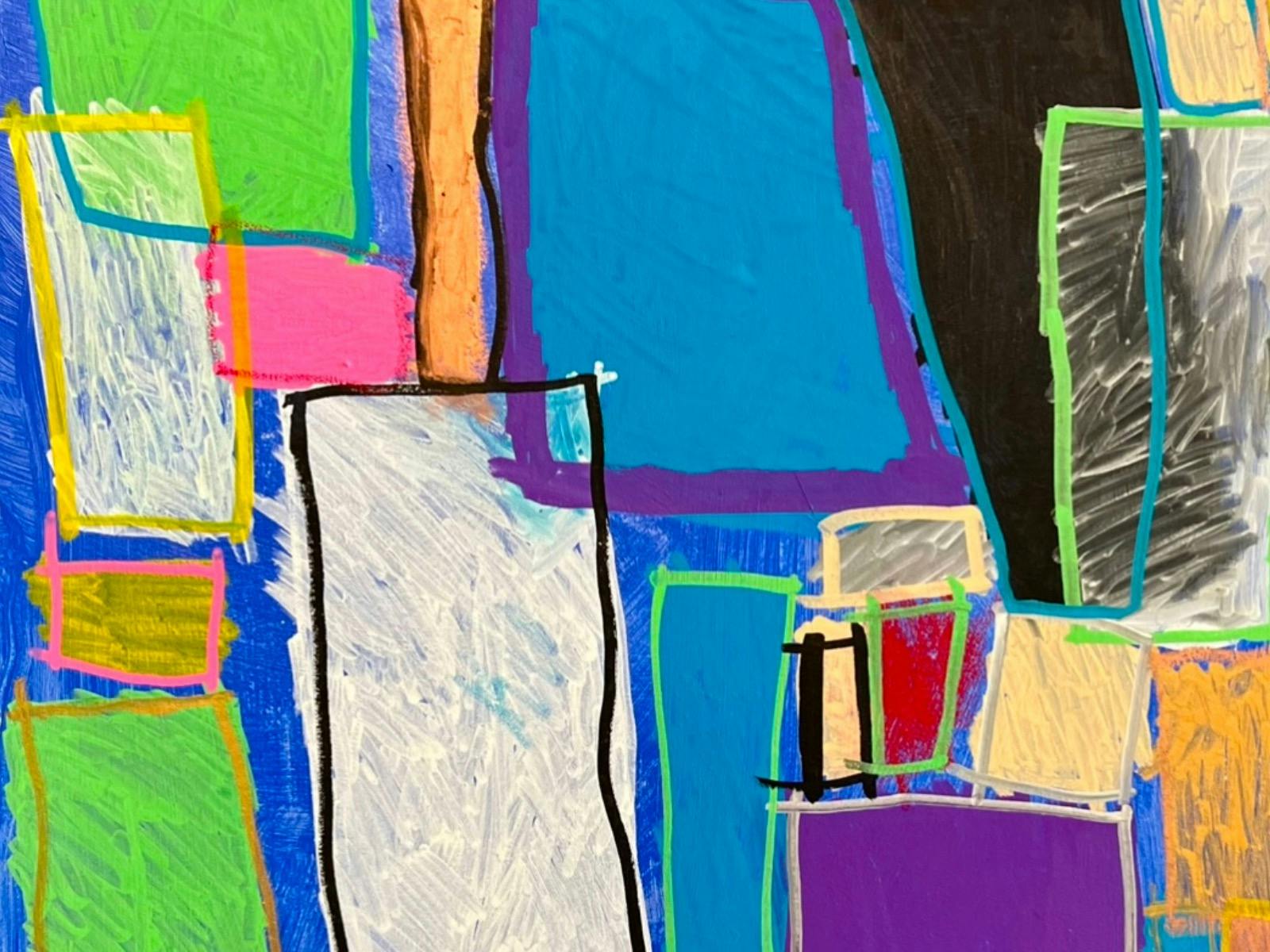 A painting by a young artist