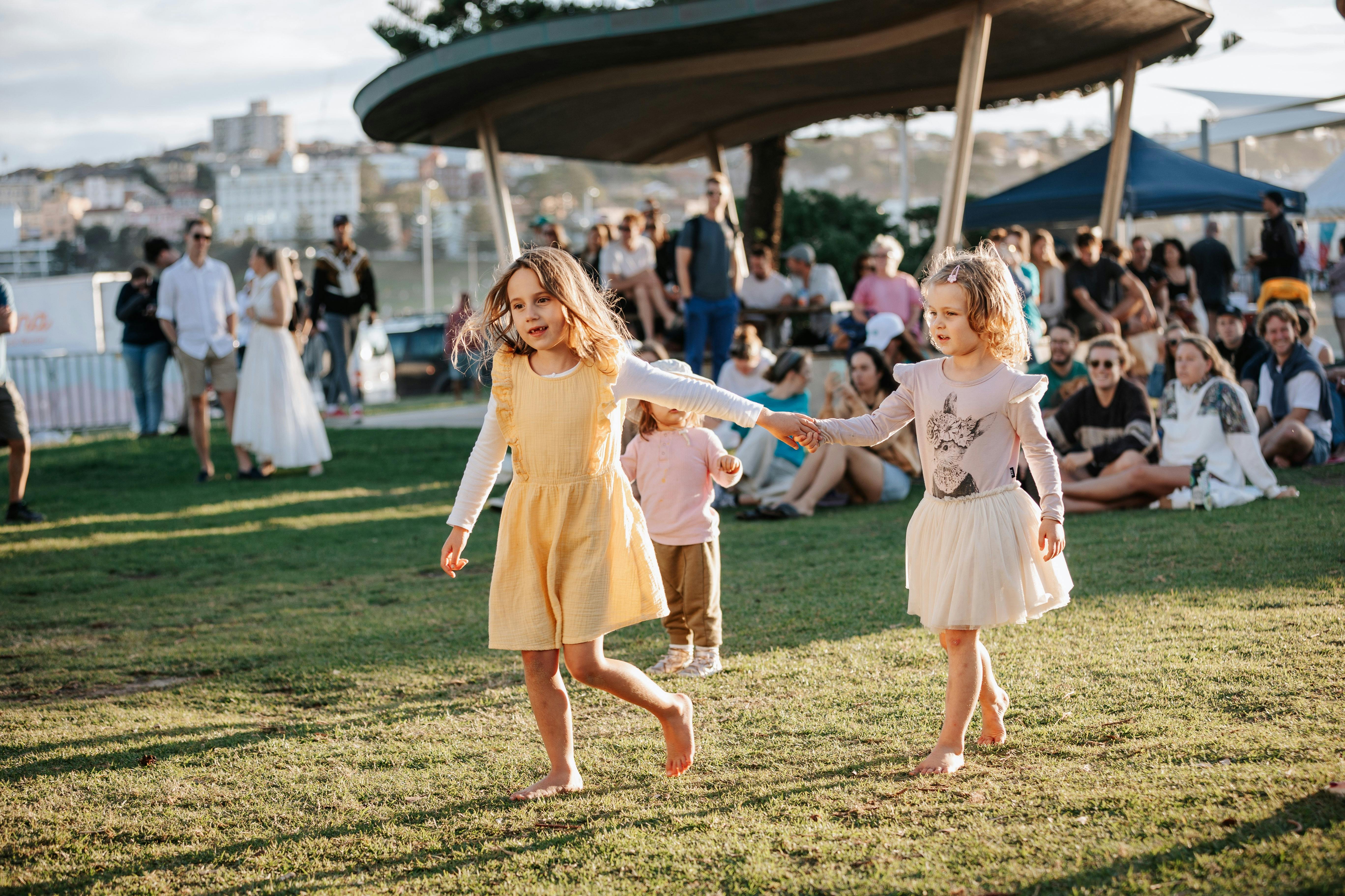 Children dancing