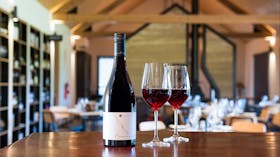 Restaurant and cellar door interior