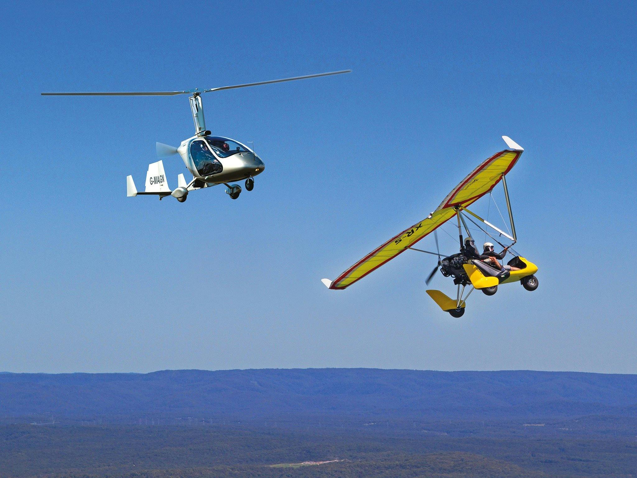 Airborne Flight Training - Microlight and Gyrocopter flights