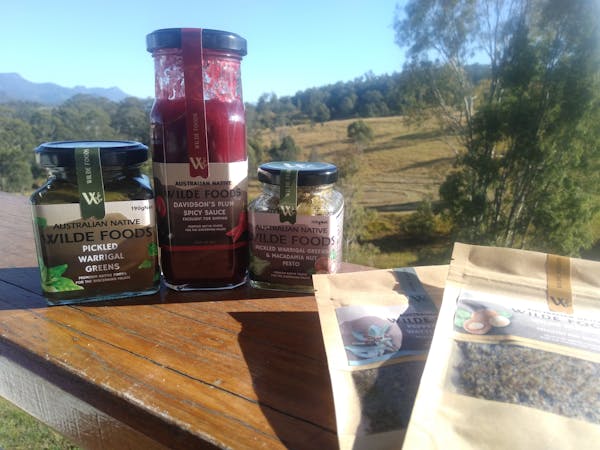 Wilde Food product range of Australian native herbs, fruits and seed based condiments. Wilde Food product range of Australian native herbs, fruits and seed based condiments.