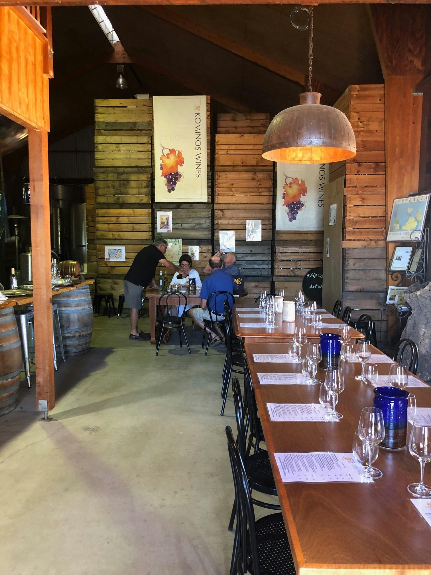 Our own private tasting