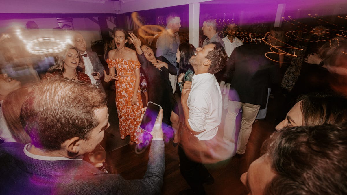 party dancefloor DJ music wedding DJ Sunshine Coast