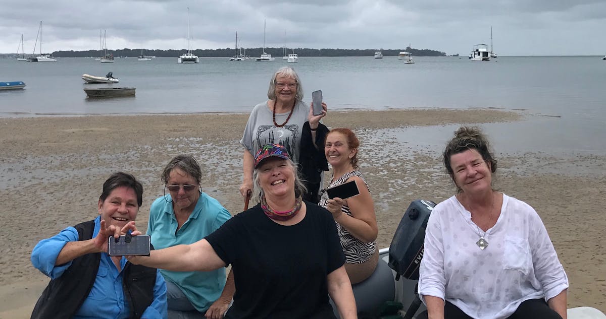 Tour Group Sandpiper Beach