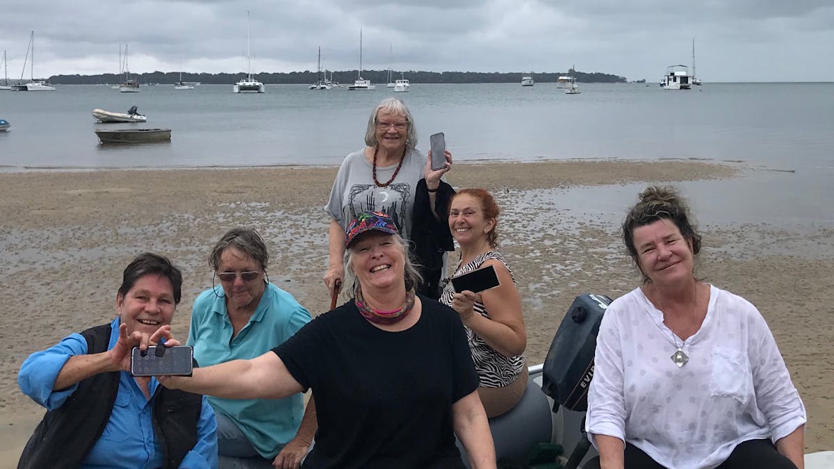 Tour Group Sandpiper Beach