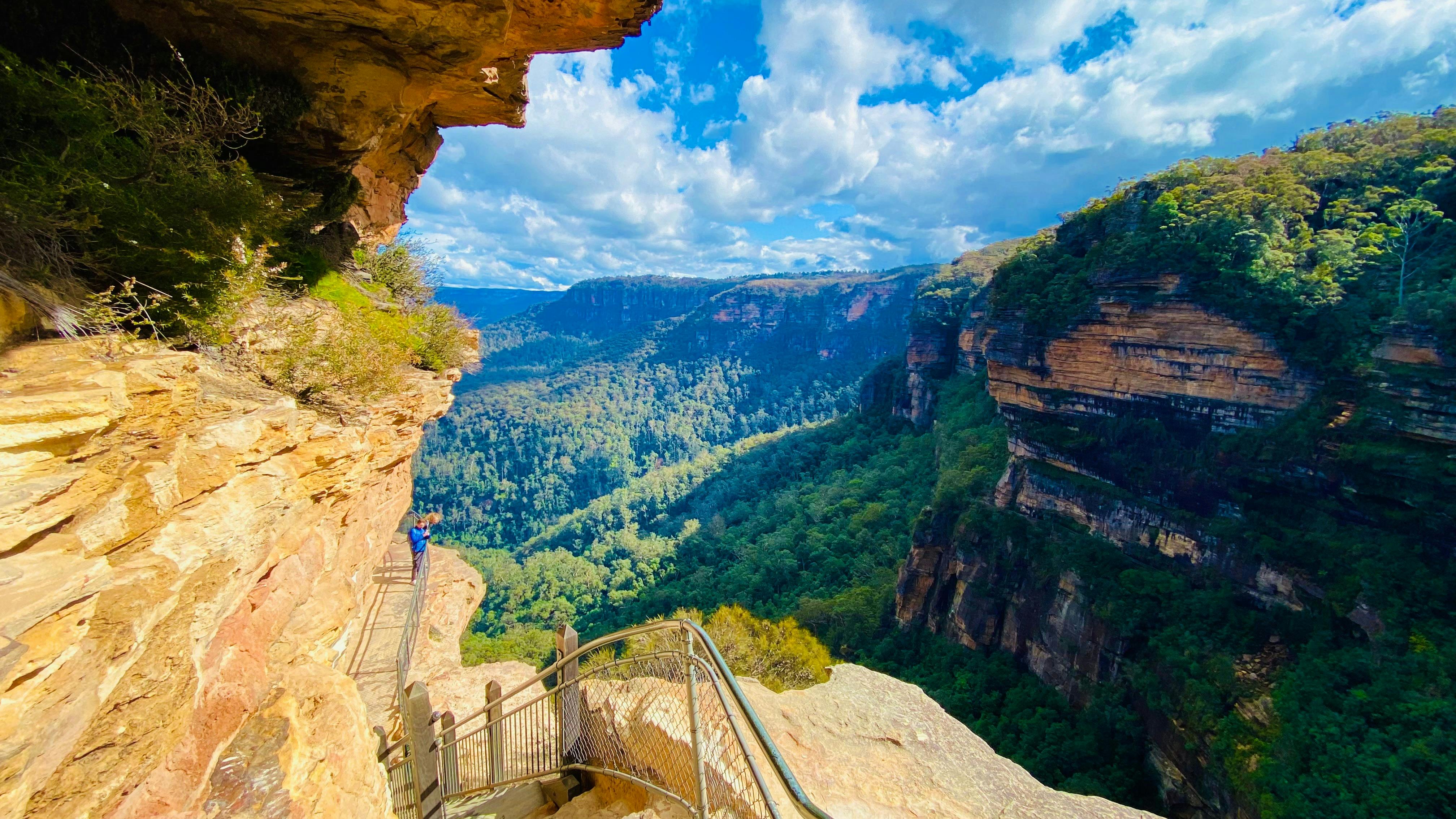 Wentworth Falls, Blue Mountains UNESCO National Park – Private Luxury Nature Tour from Sydney