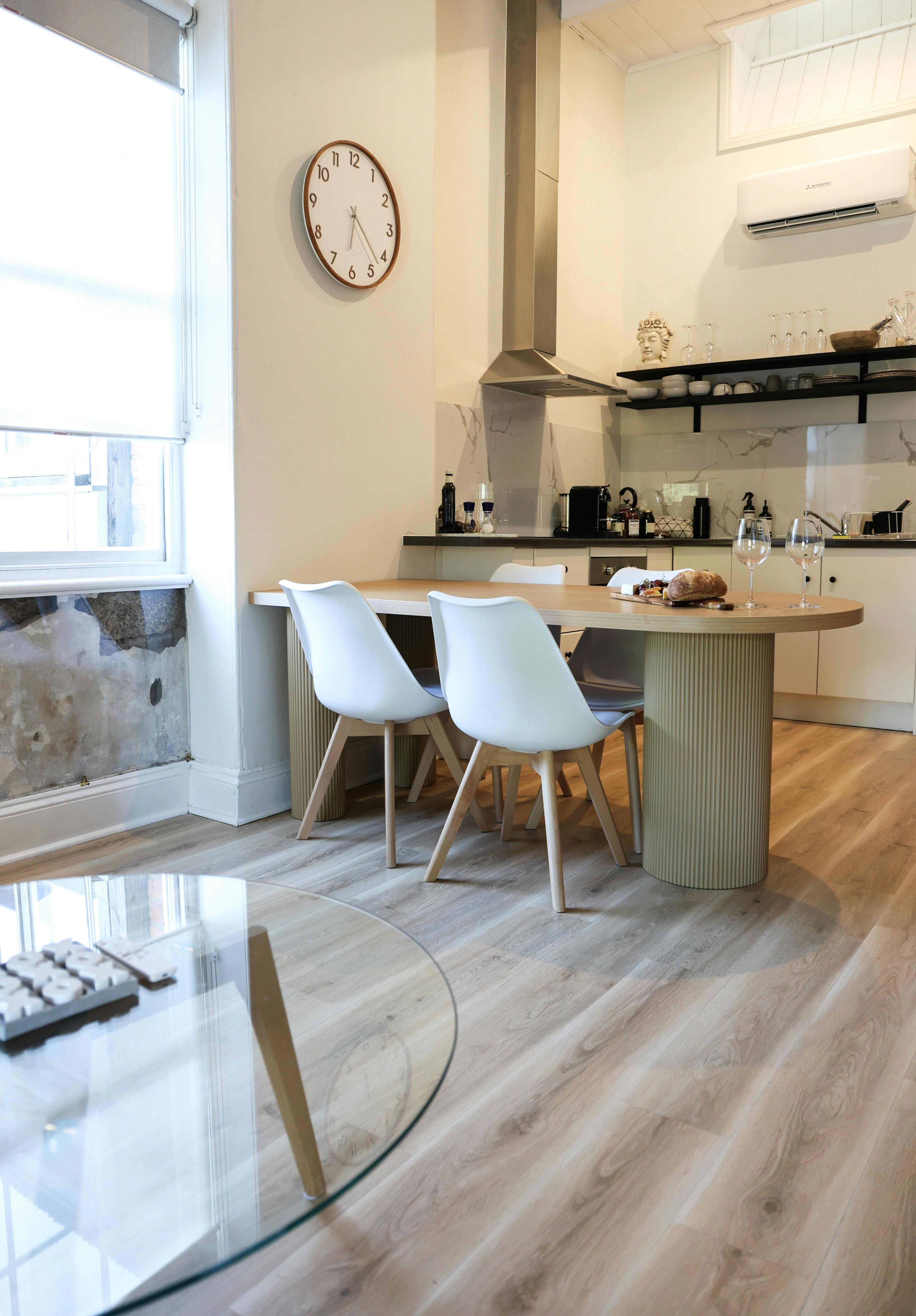 Kitchen with modern appliances