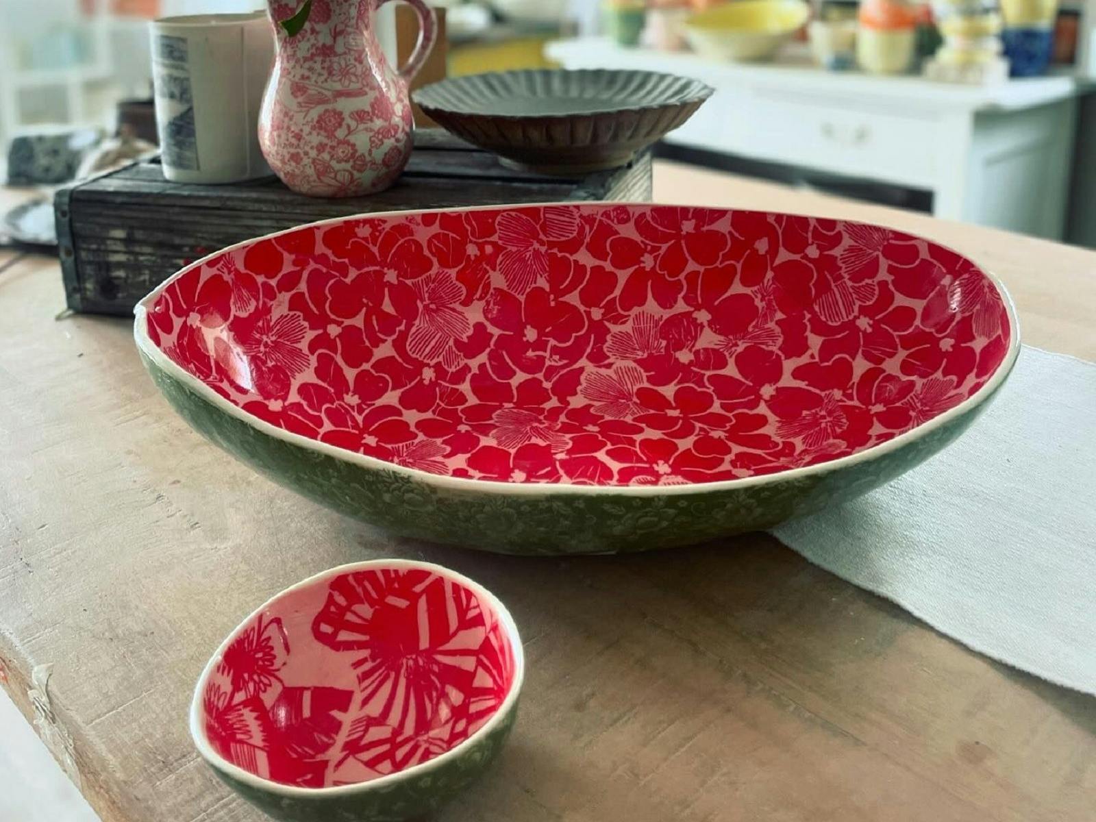 Handmade porcelain bowls