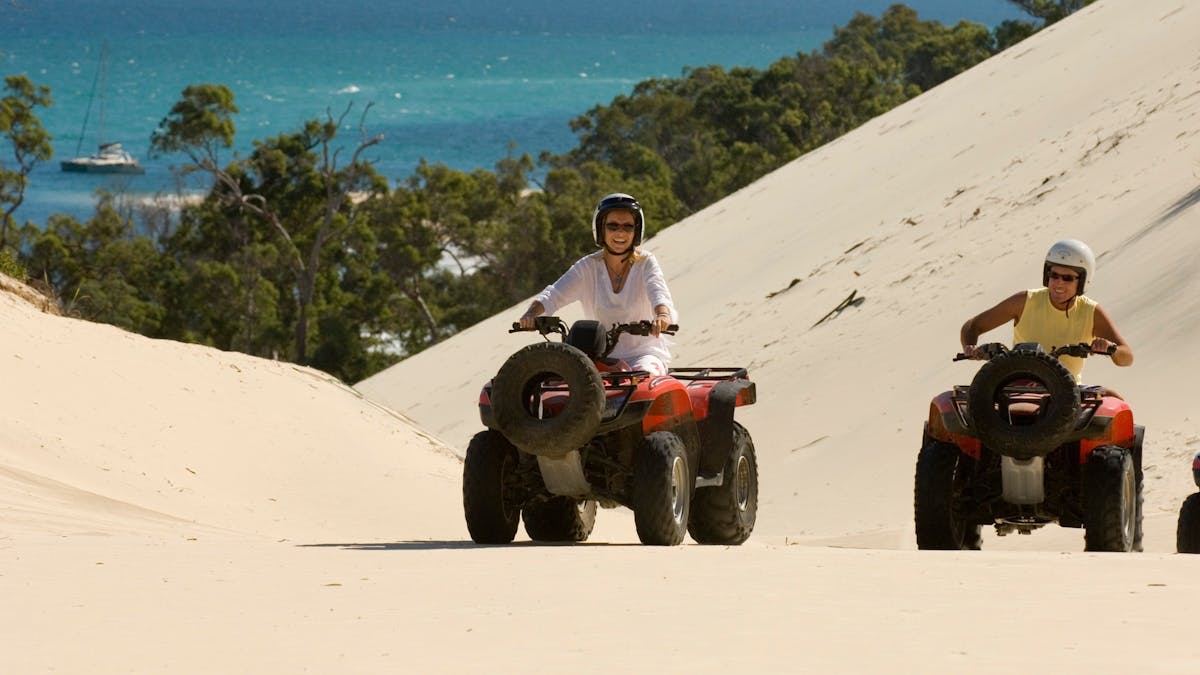 Tangalooma Island Resort ATV Quad Bike Tours
