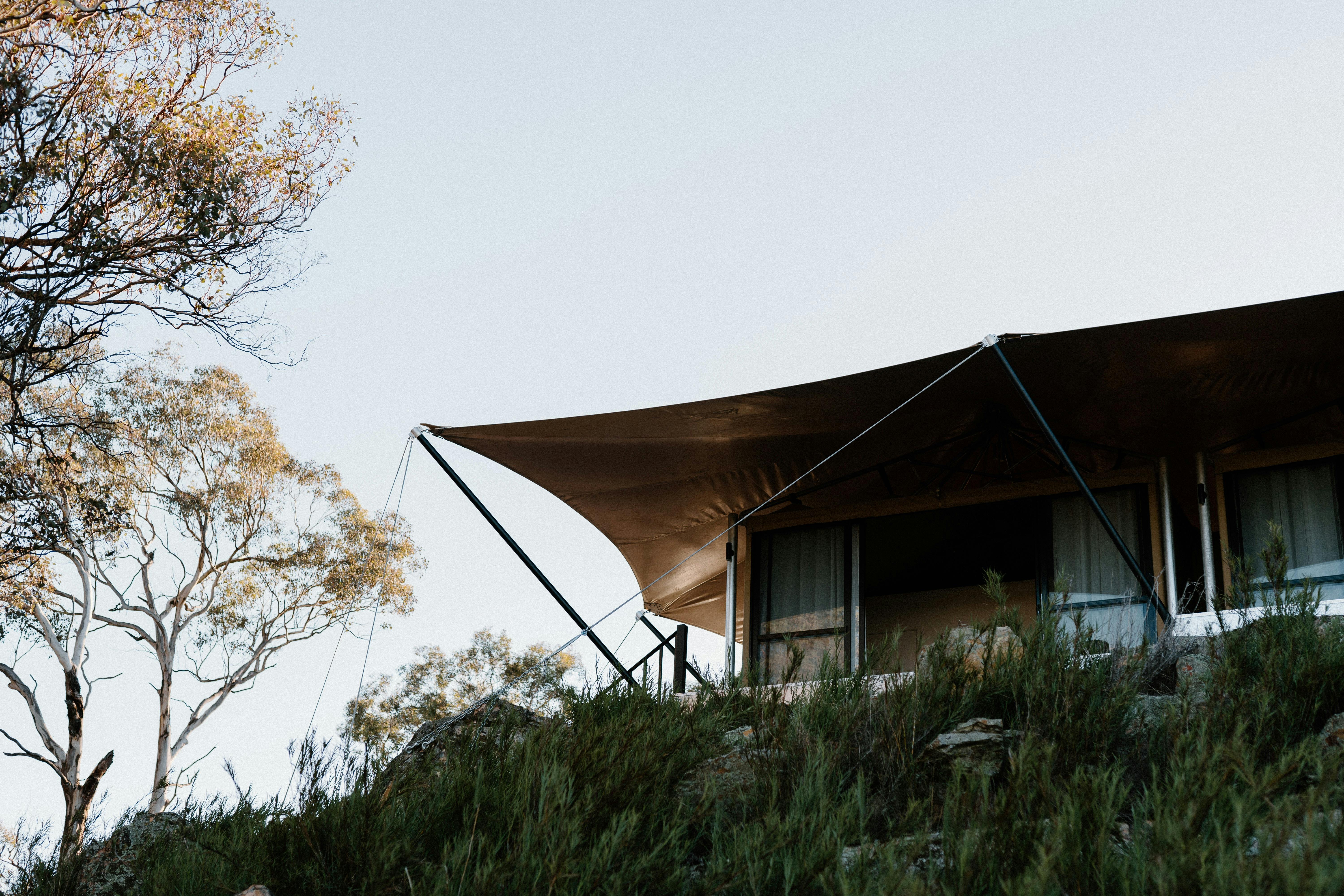 Deluxe two-bedroom safari tent