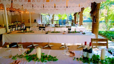 redbrow garden lakeside deck