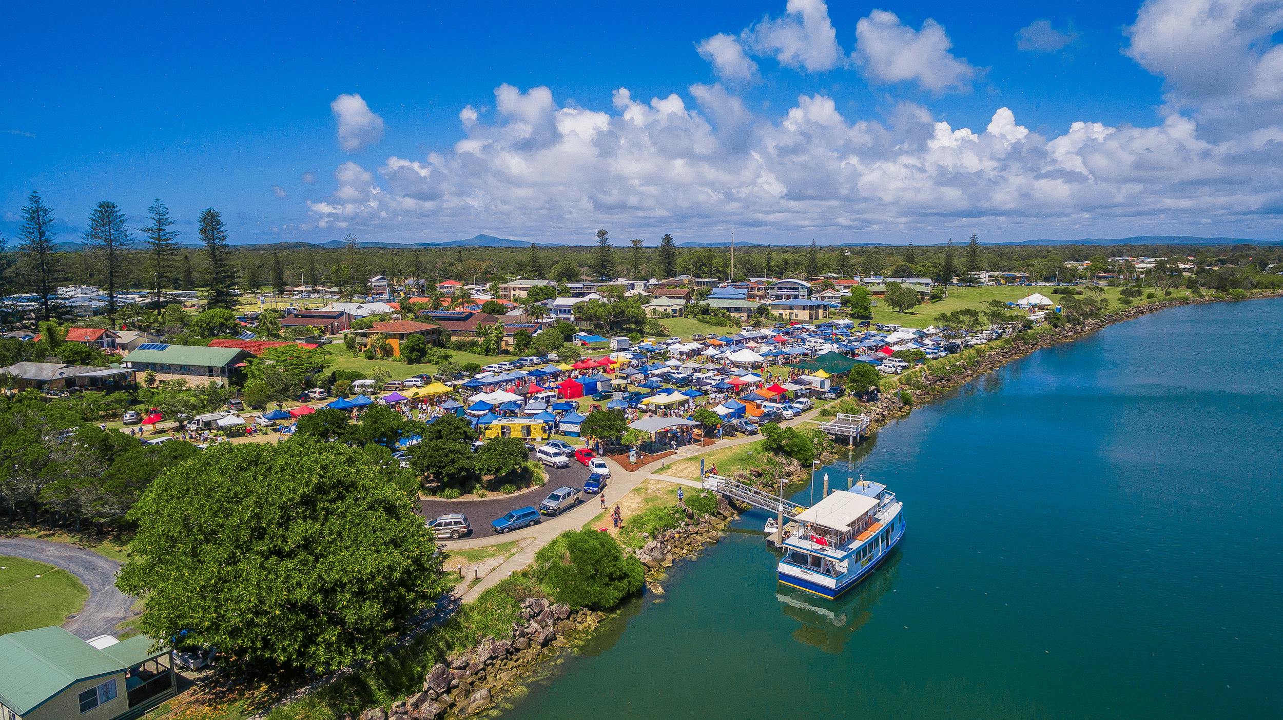 Yamba River Markets NSW Holidays & Things to Do, Attractions and Events Yamba River Markets NSW Holidays & Things to Do, Attractions and Events