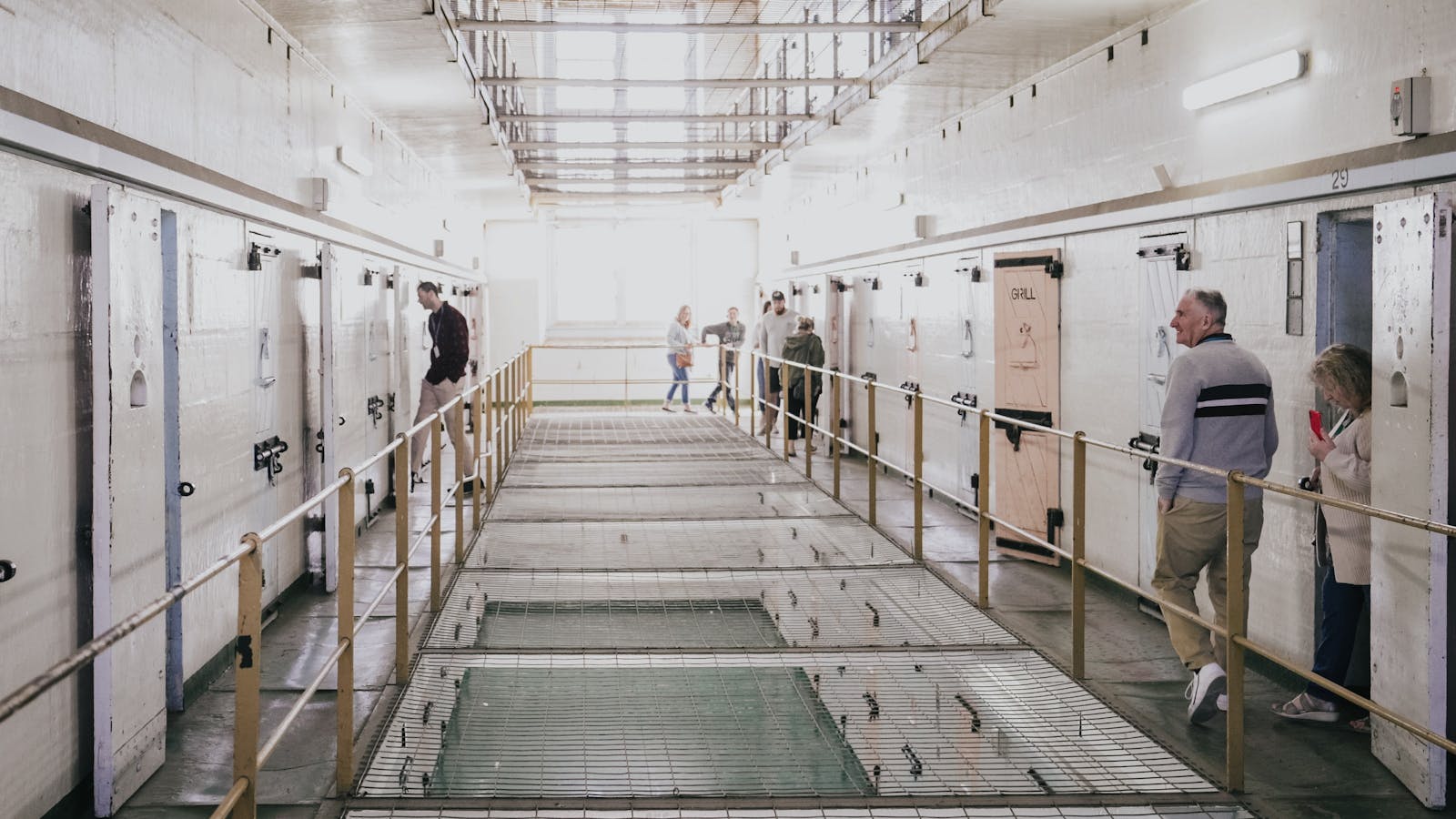 Inside B Wing at Maitland Gaol