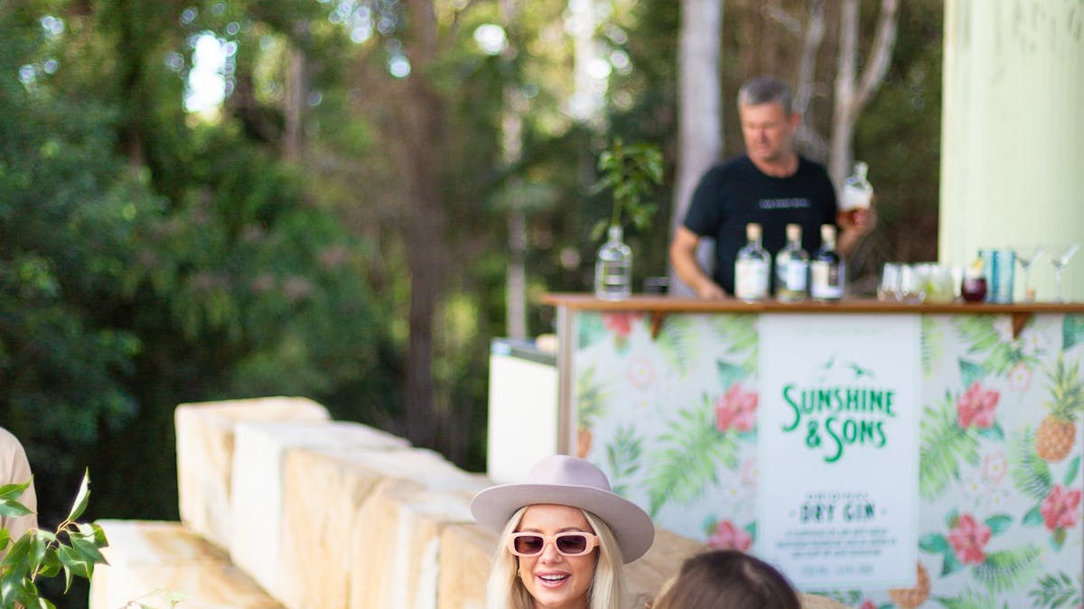 Customers enjoying a cocktail at our Distillery Door