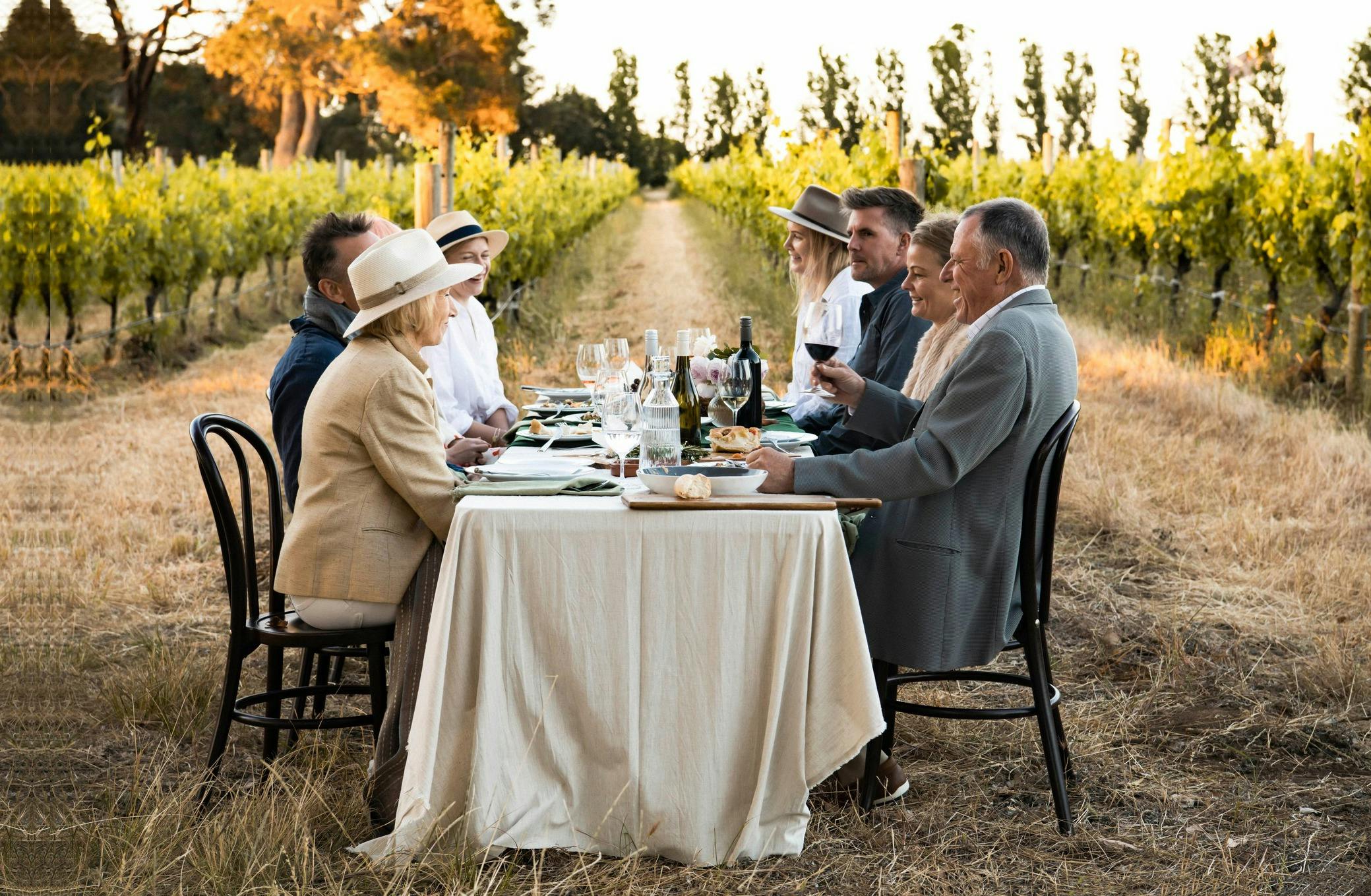 Earn Your Vino vineyard picnic