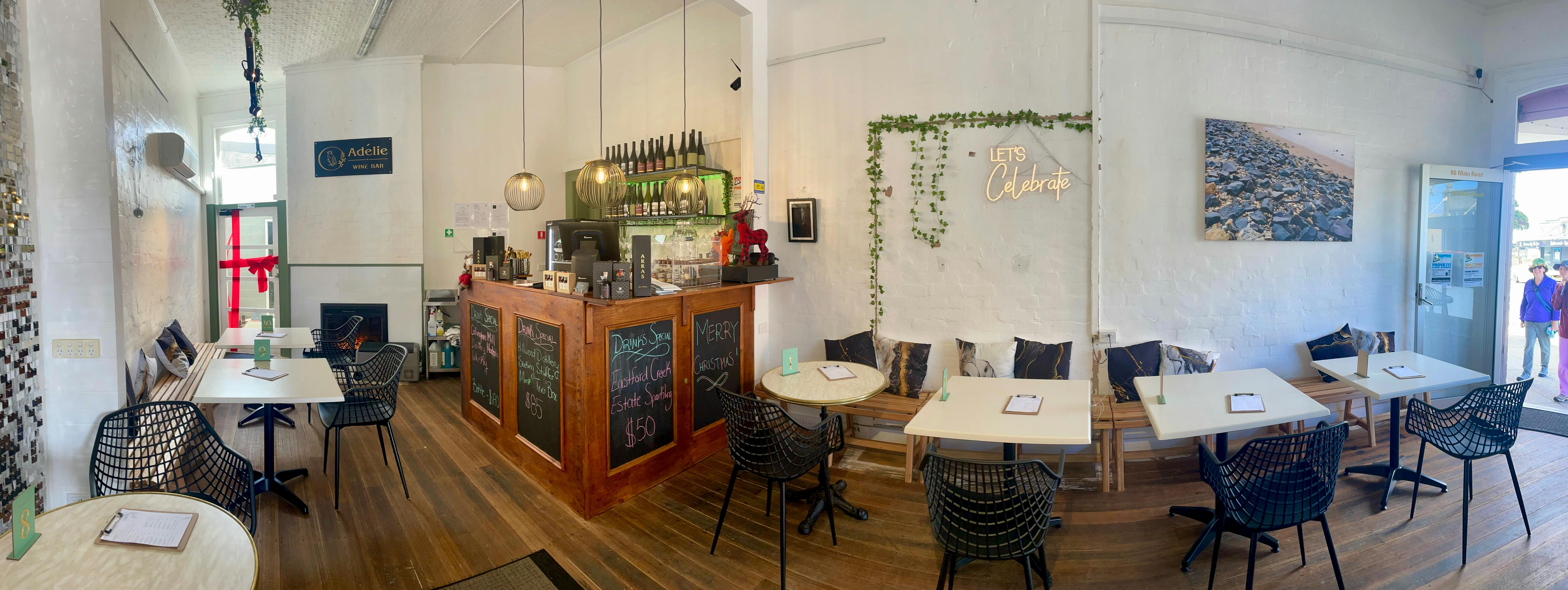 Adelie Wine Bar - Inside