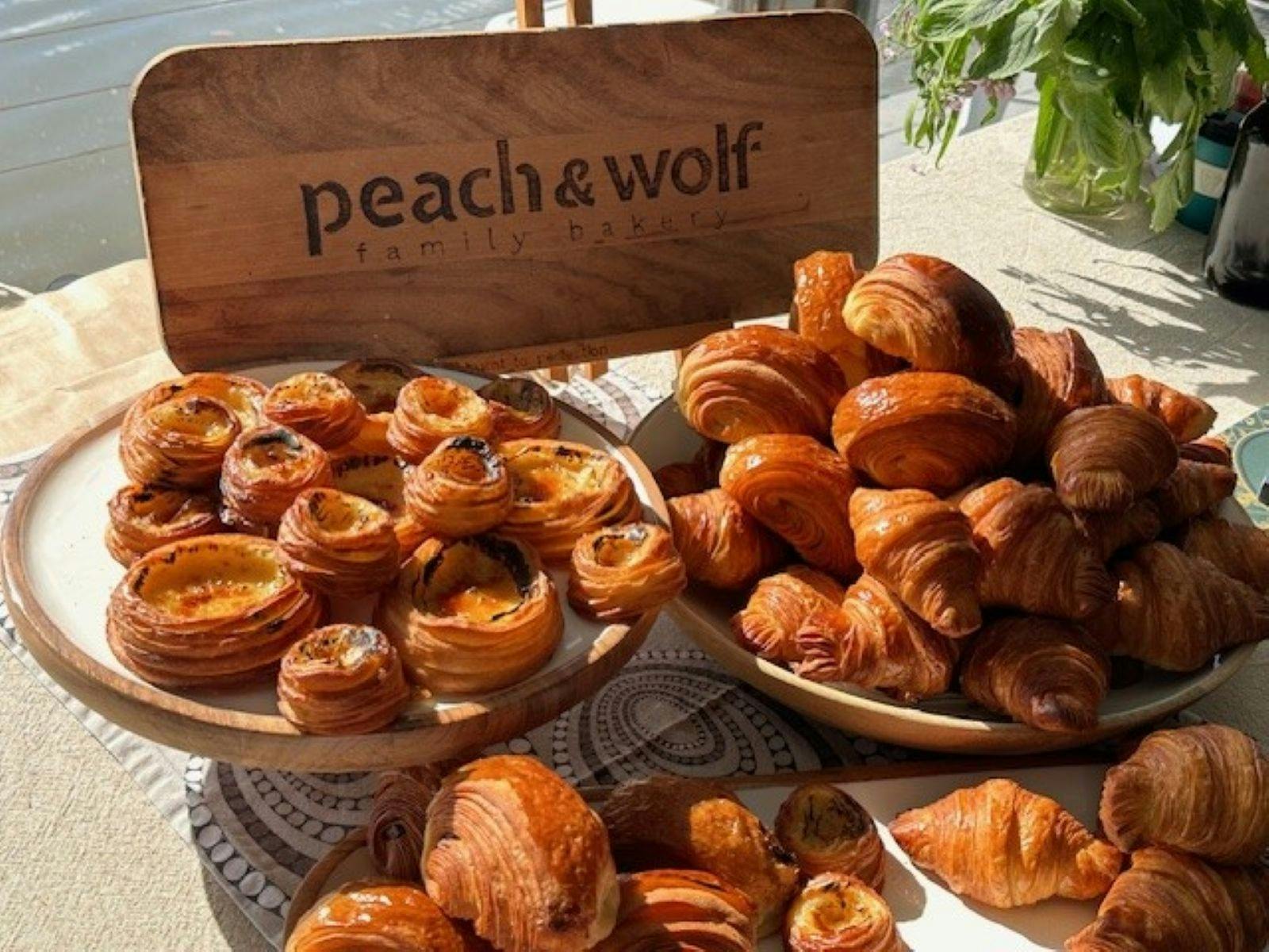 plate of pastries
