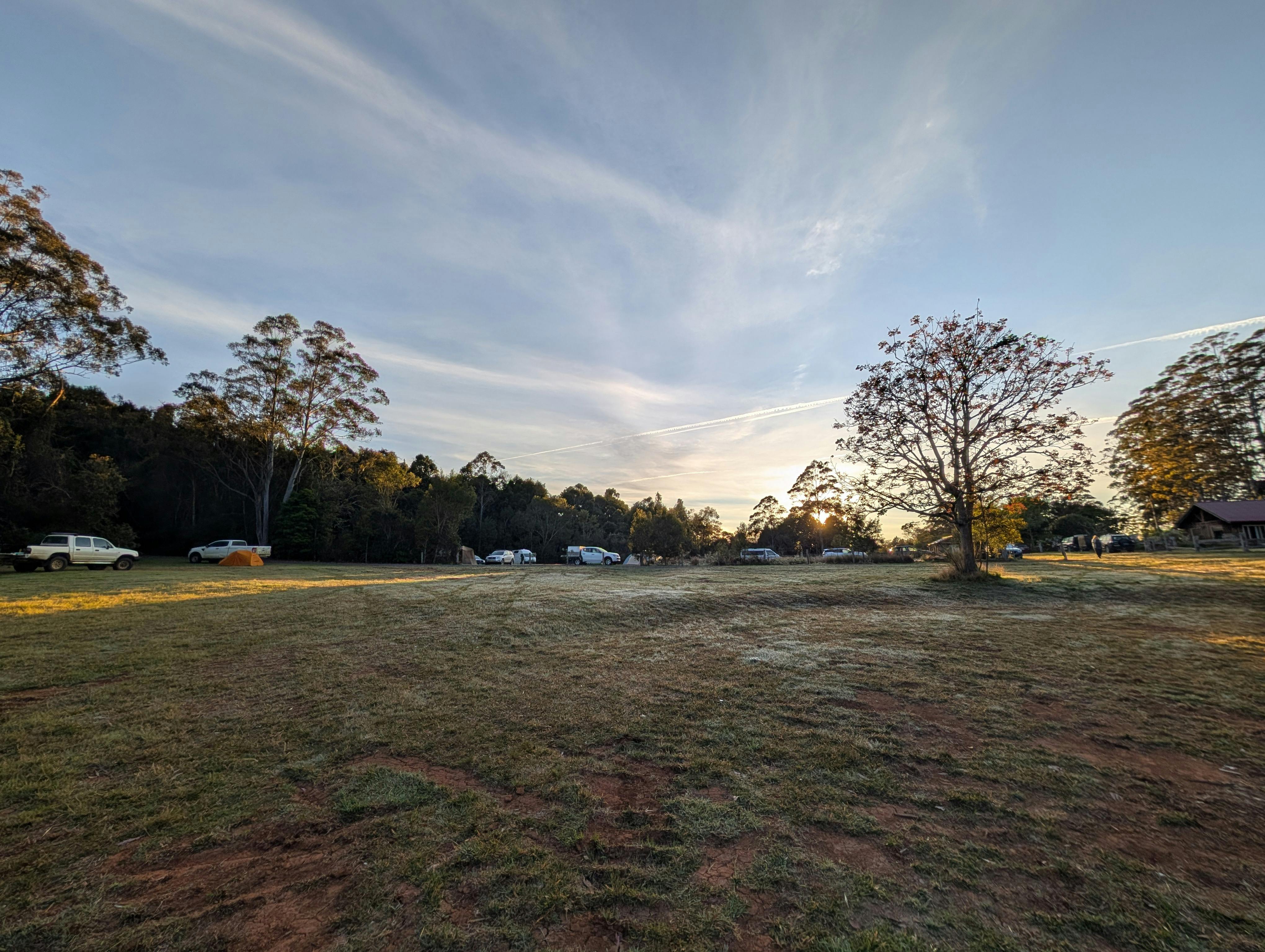 Mount Hyland Bird Language Retreat early morning