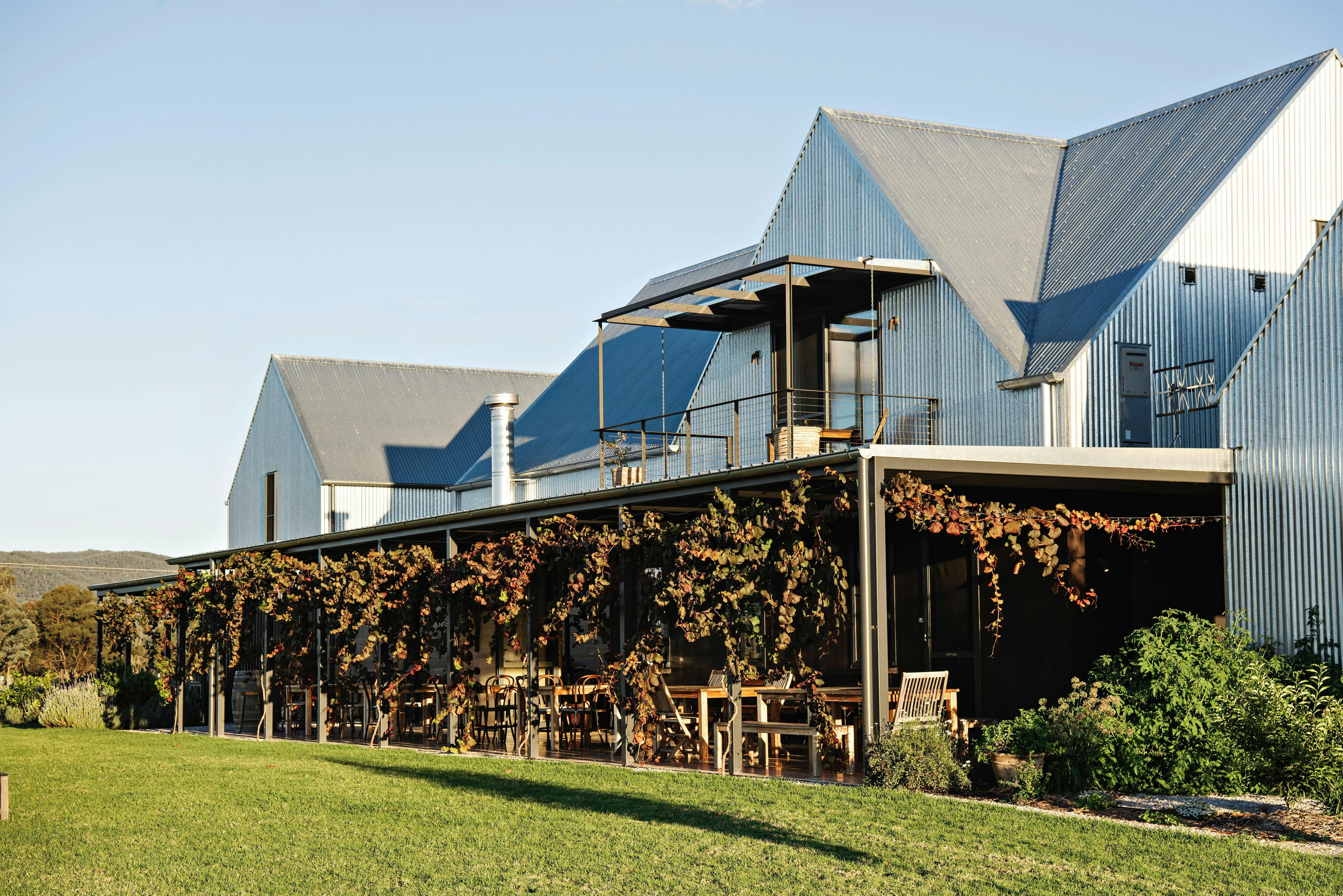 Vine Loft at Yeates Wines, Mudgee NSW - Cam Anderson Architects