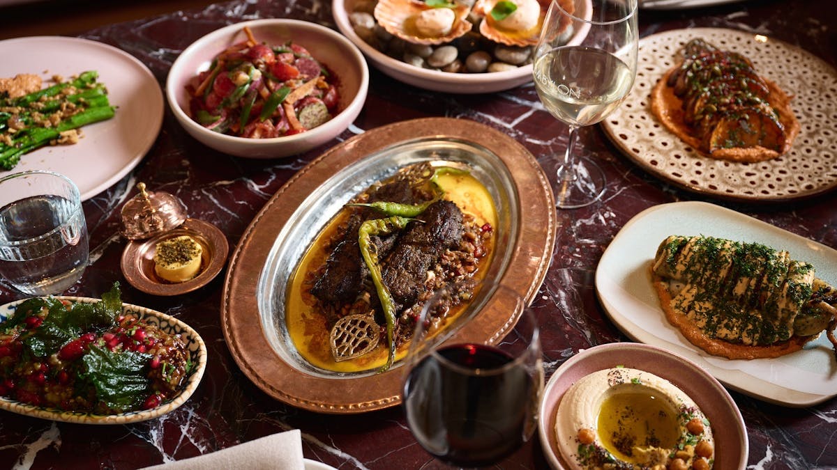 A menu bursting with flavours