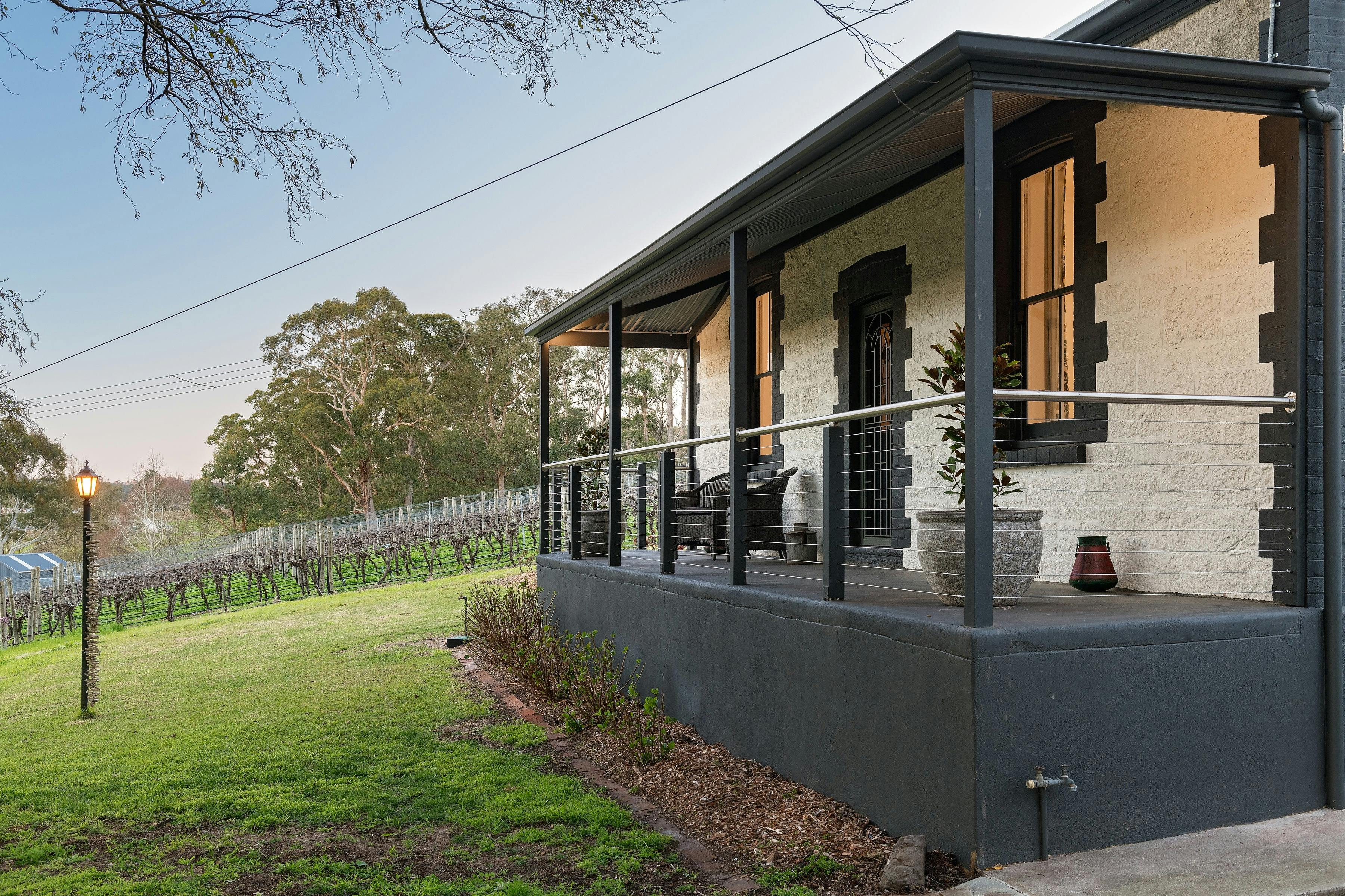Front verandah with views of the valley
