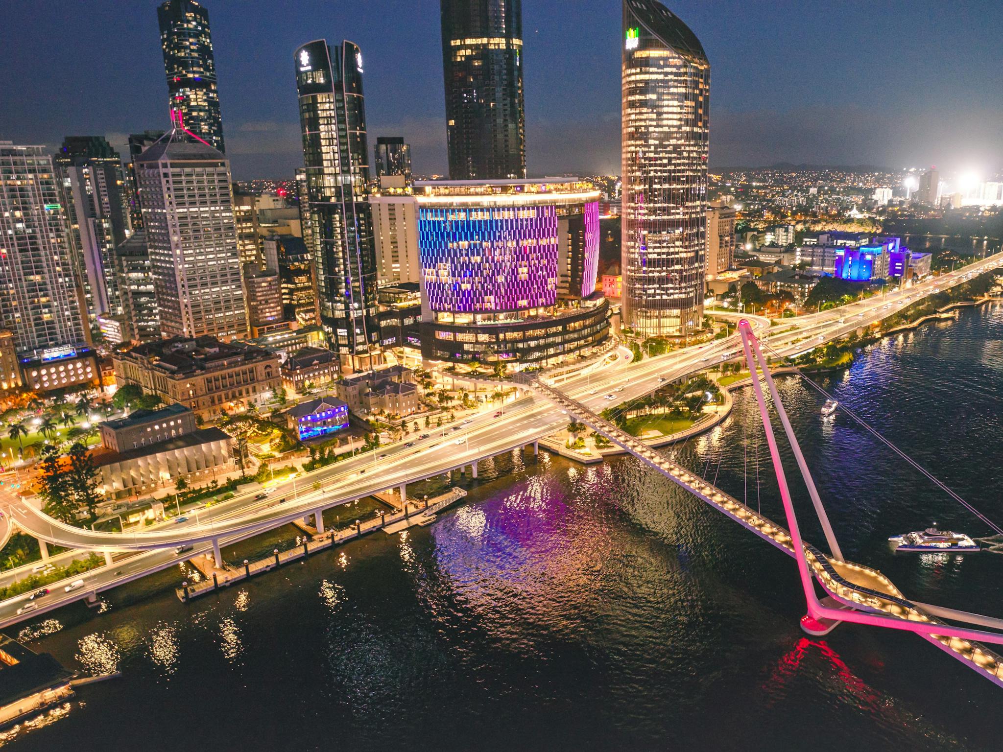 Brisbane by Night - Segway Tour Brisbane by Night - Segway Tour