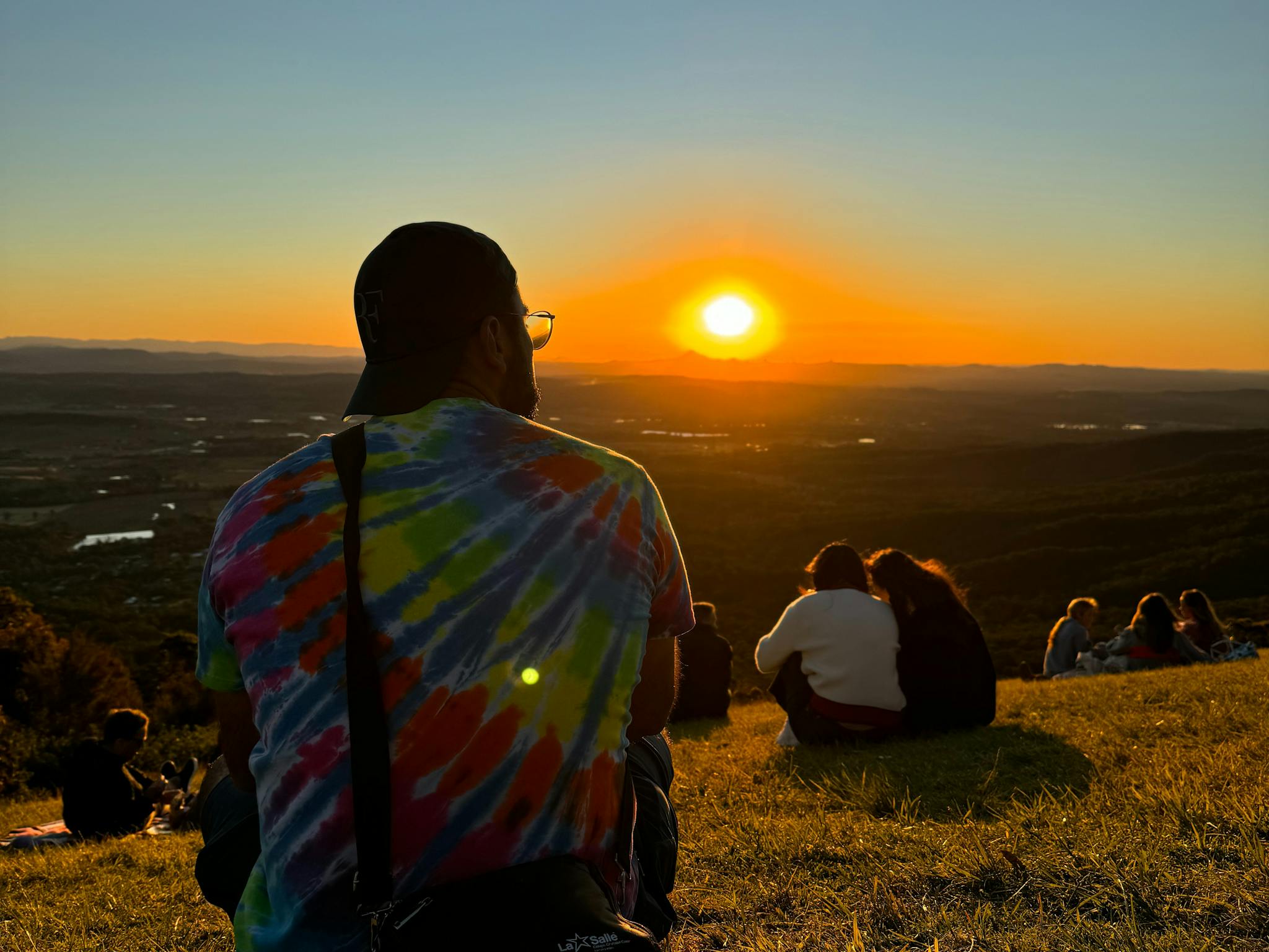 Sunset at Hang Glider Lookout, Tamborine Mountain Sunset at Hang Glider Lookout, Tamborine Mountain