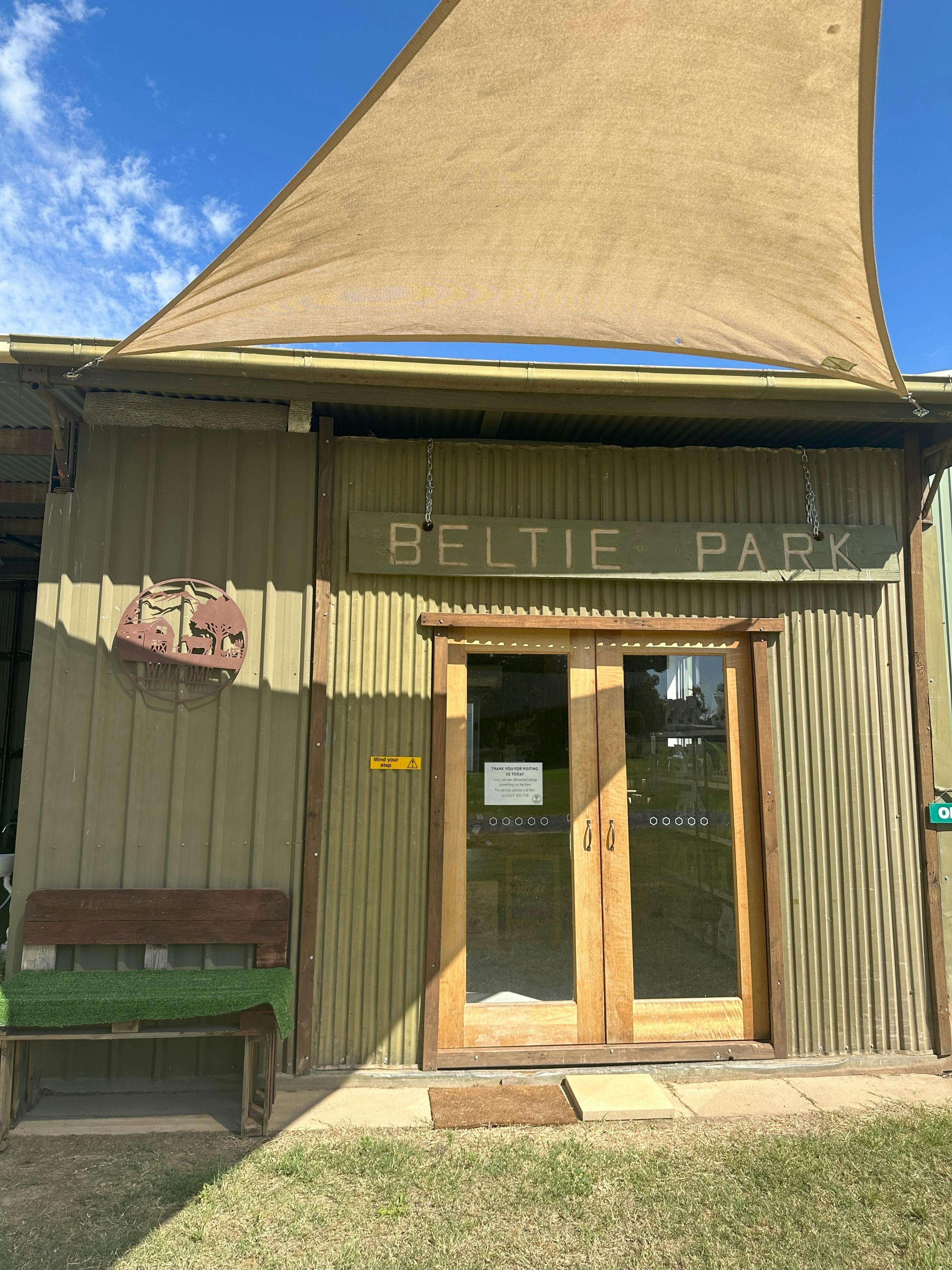 Beltie Park farmgate shop