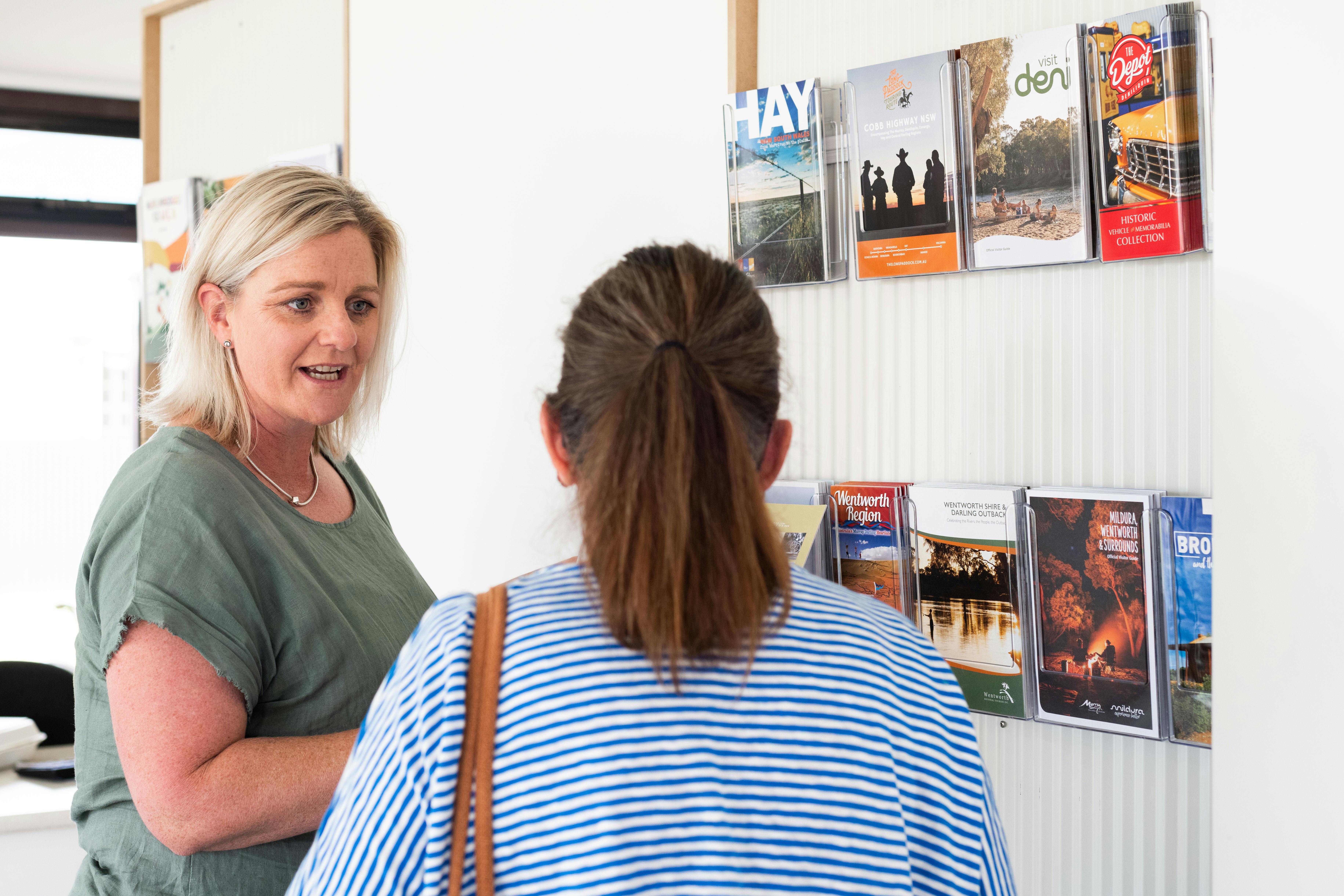 Inside Visitor Centre