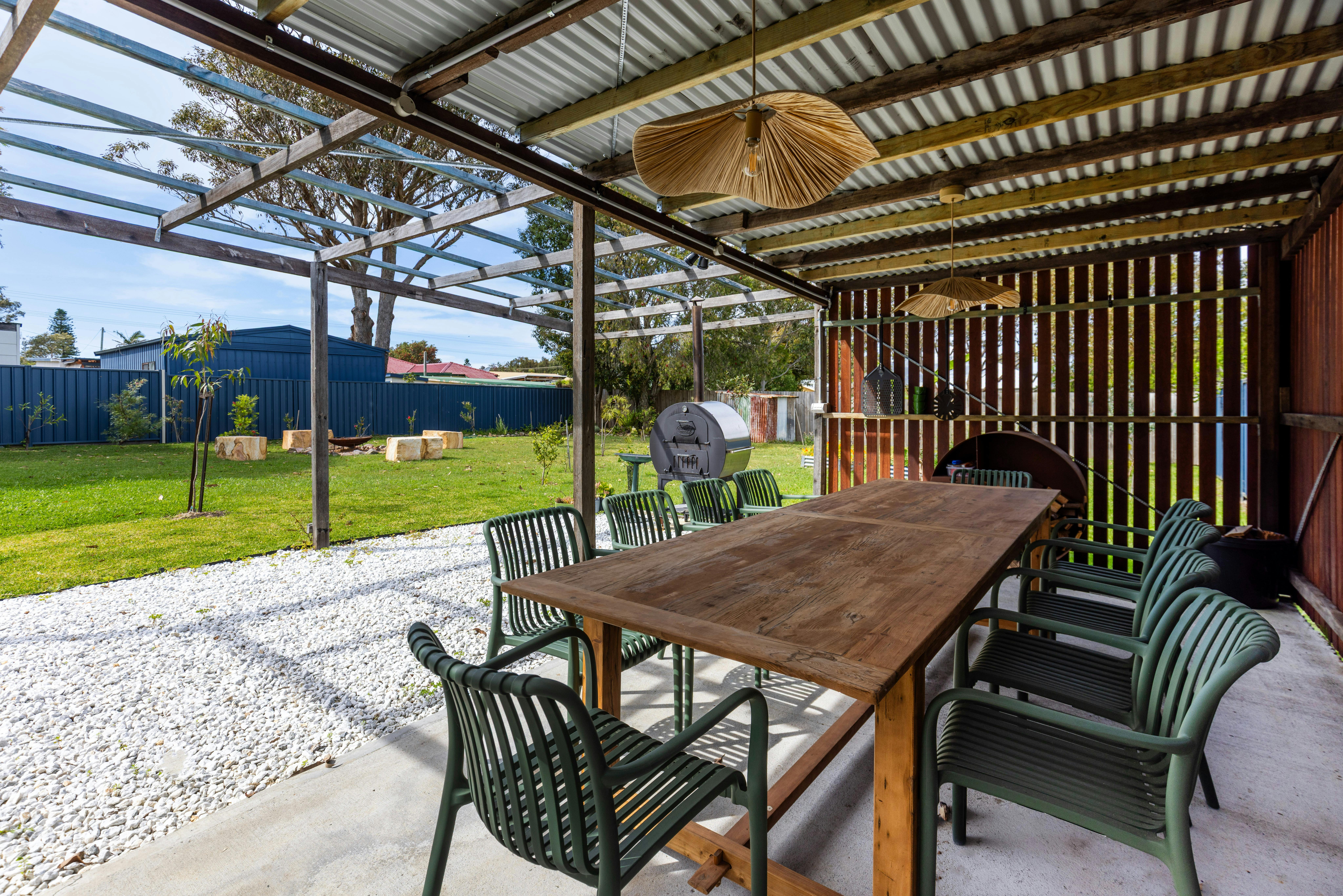 Outdoor dining