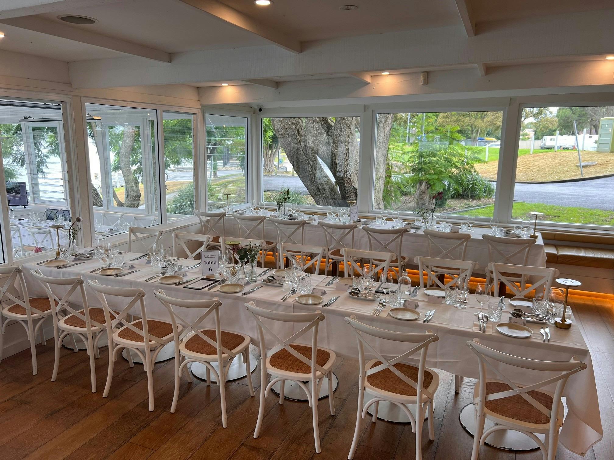 Long Table Set Up