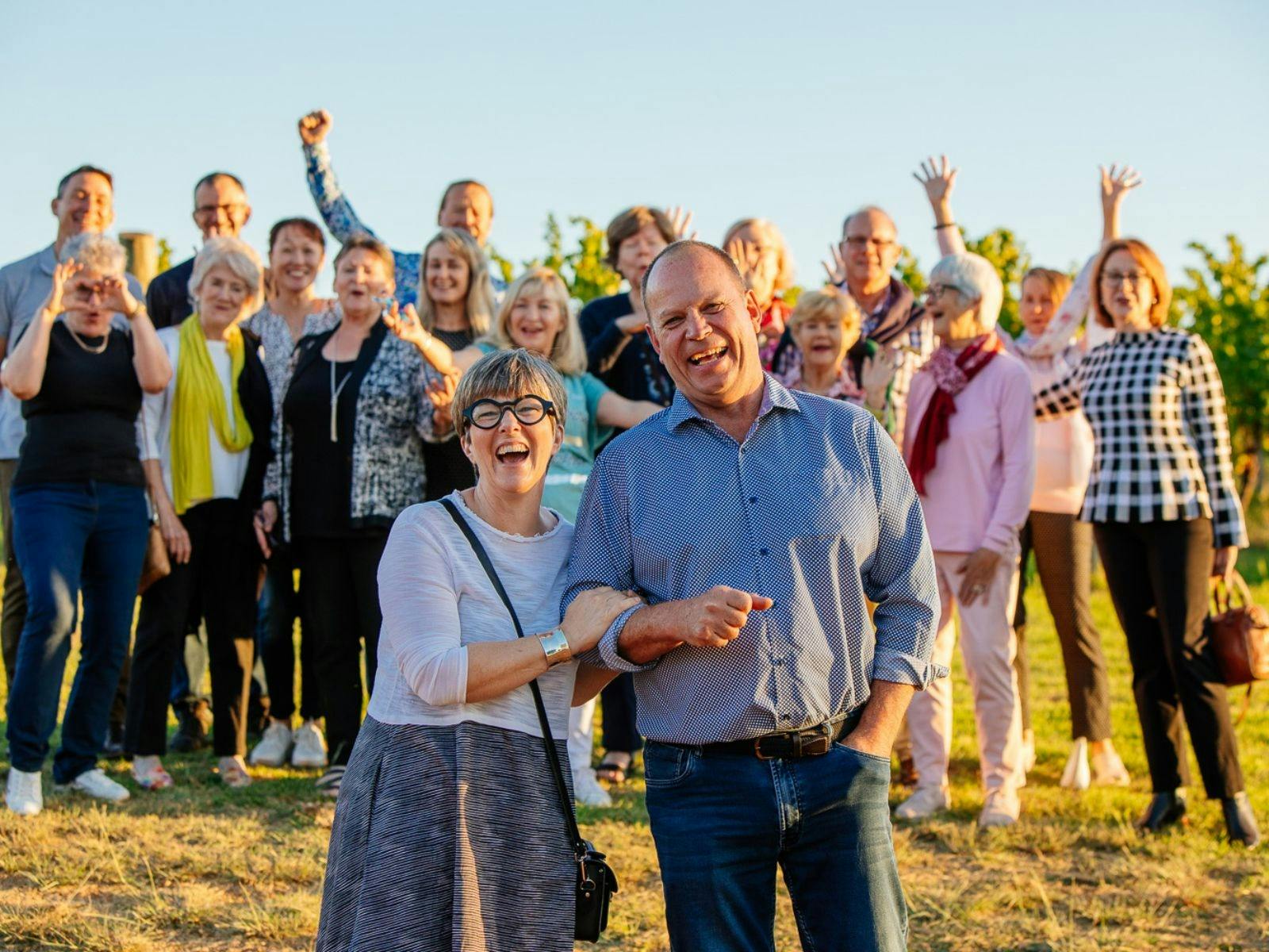Food Tour group with Anthony and Tracey Cotterell