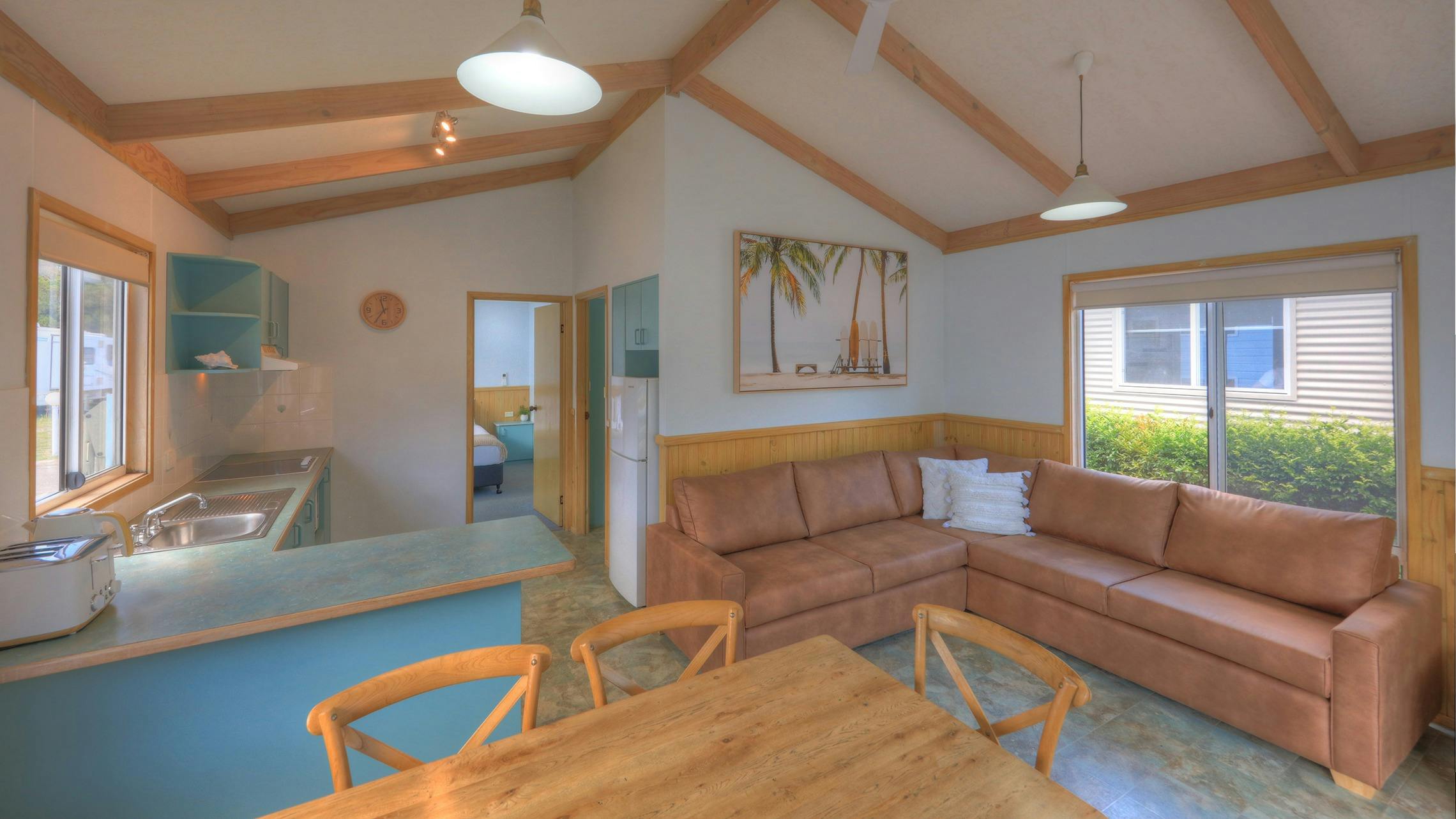 2 Bedroom Poolside Cabin