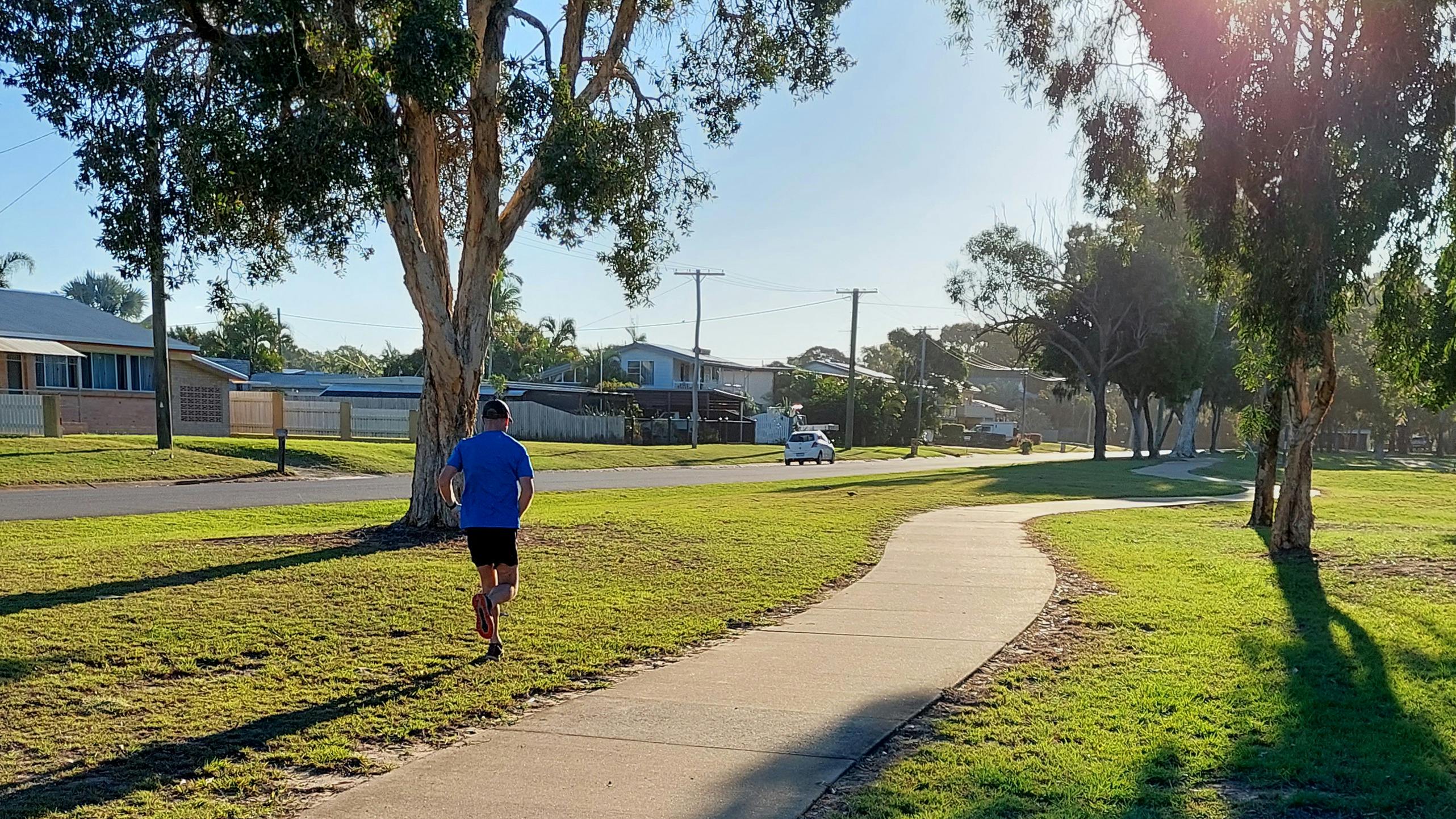 Walk, cycle or jog the Coral Isles Coastal Pathway along the beach foreshore