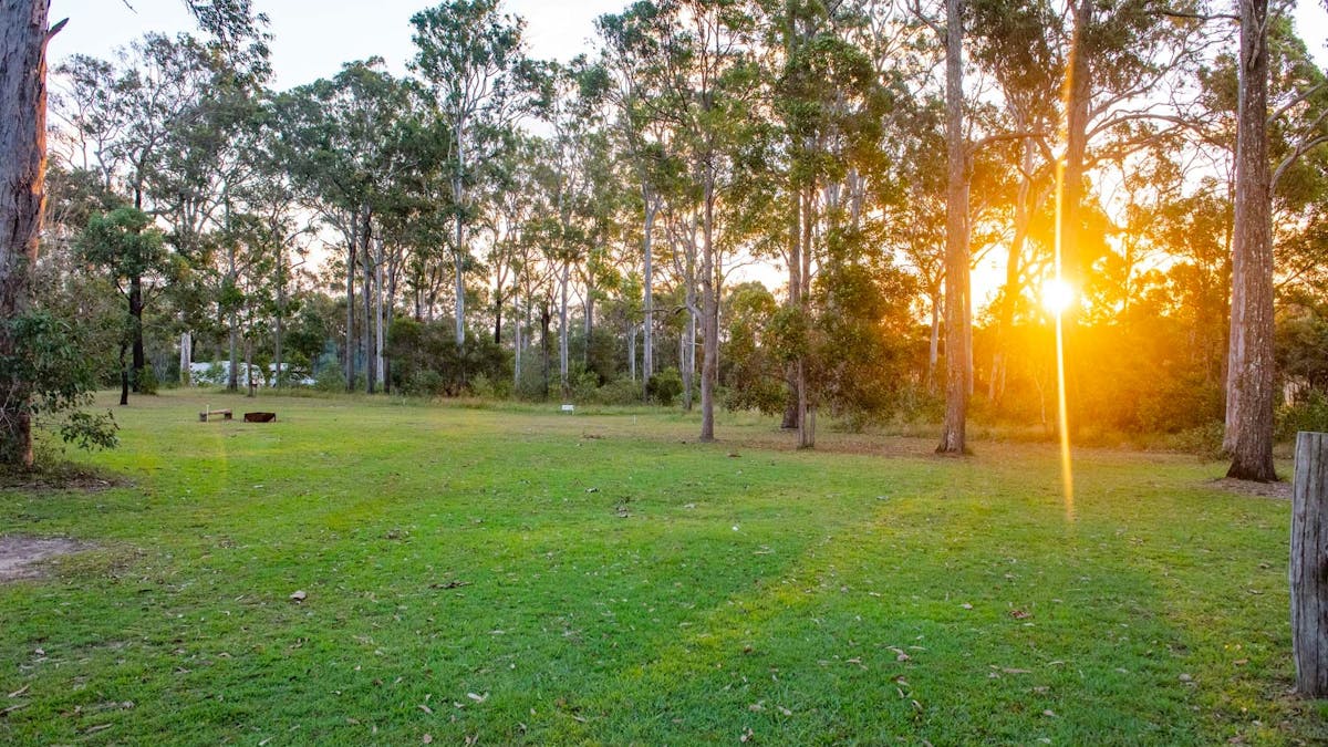 Large camping site
