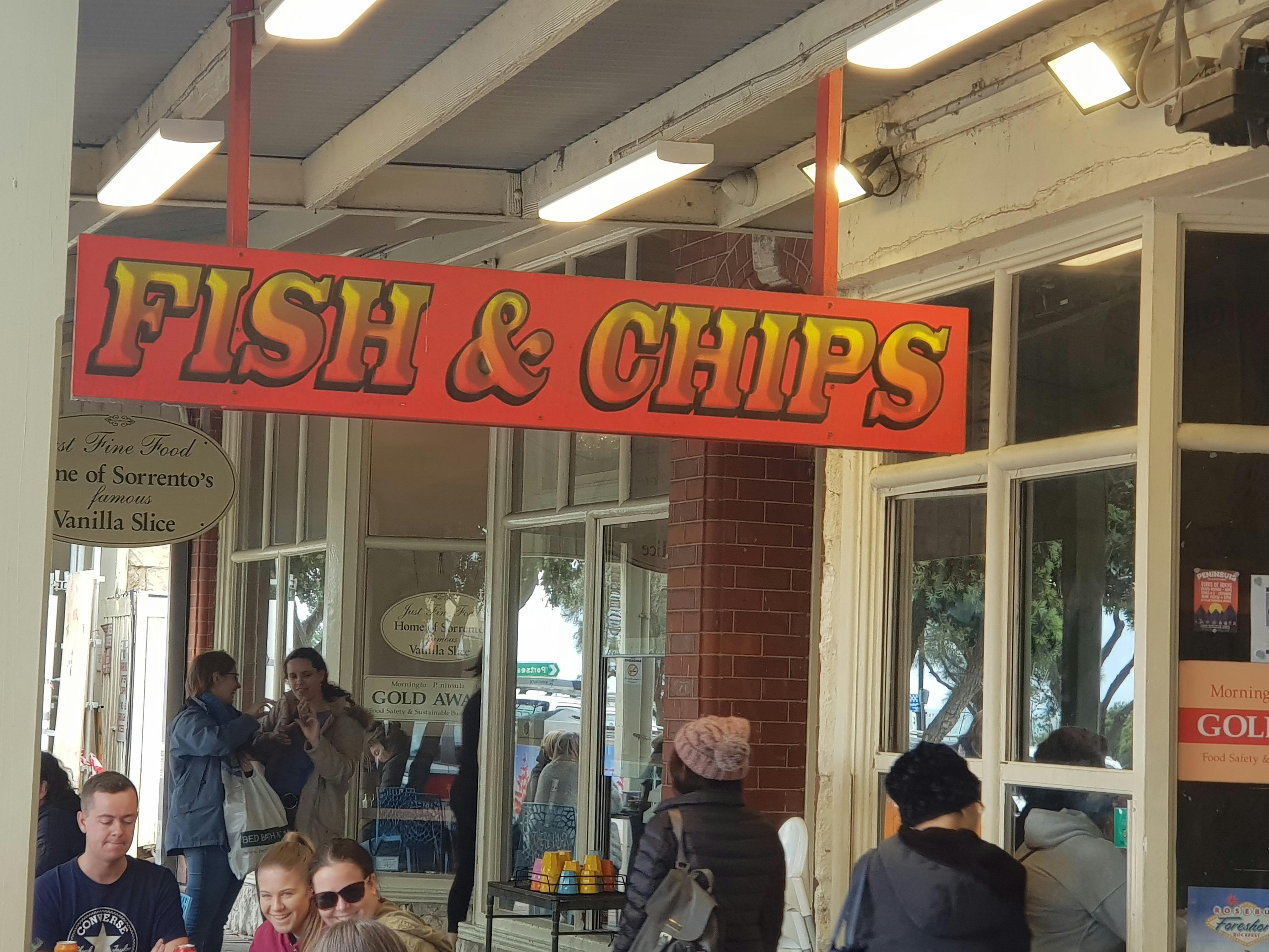 Fish and chip Sorrento