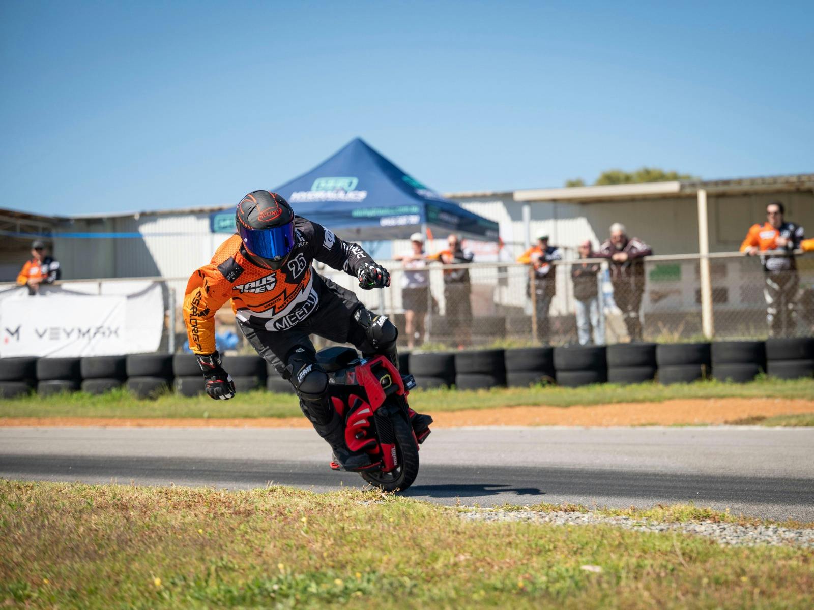 Electric Unicycle Rider