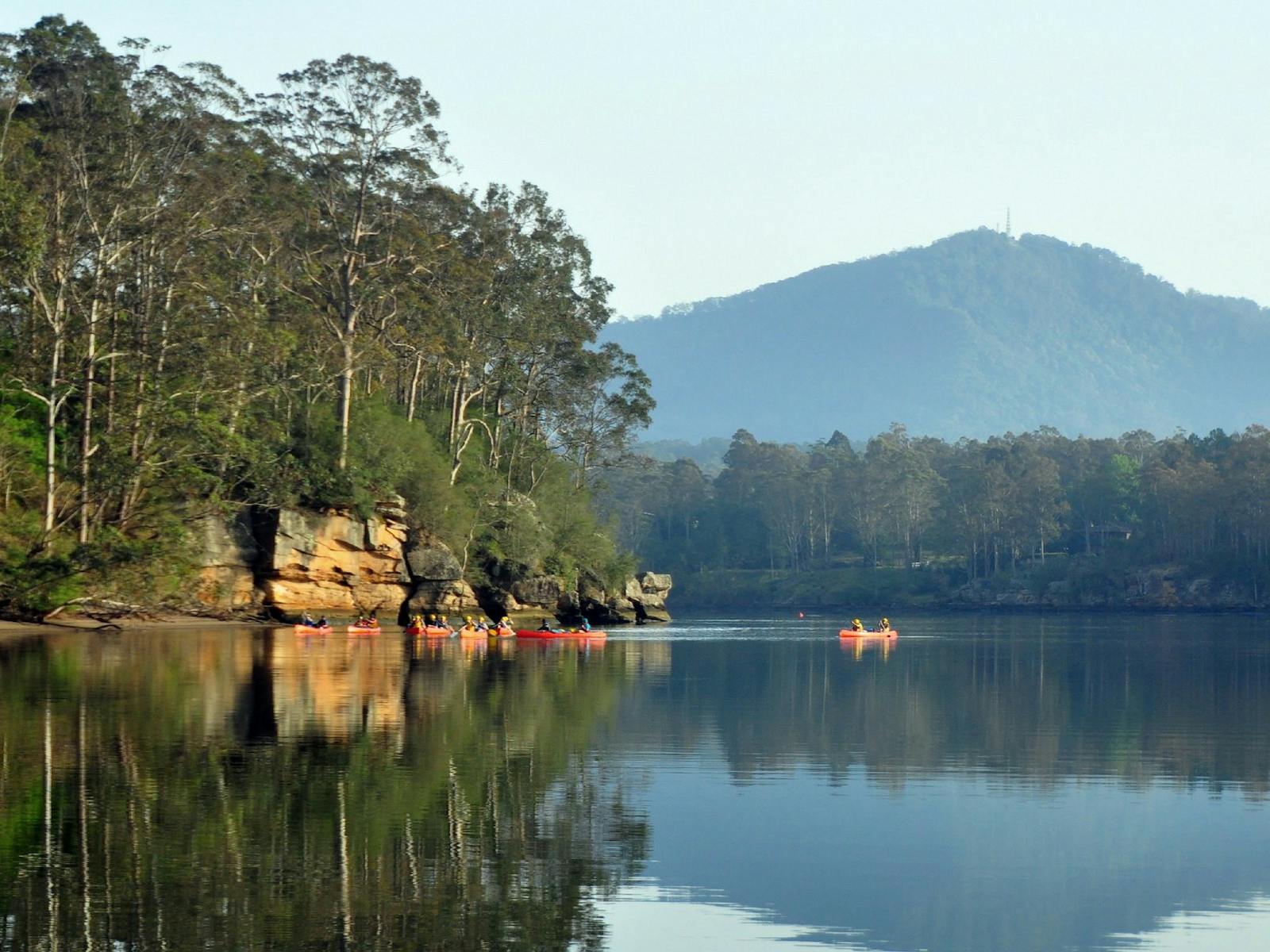 Paddle the Shoalhaven River on your own craft or hire one,  there's a lot of river to explore!