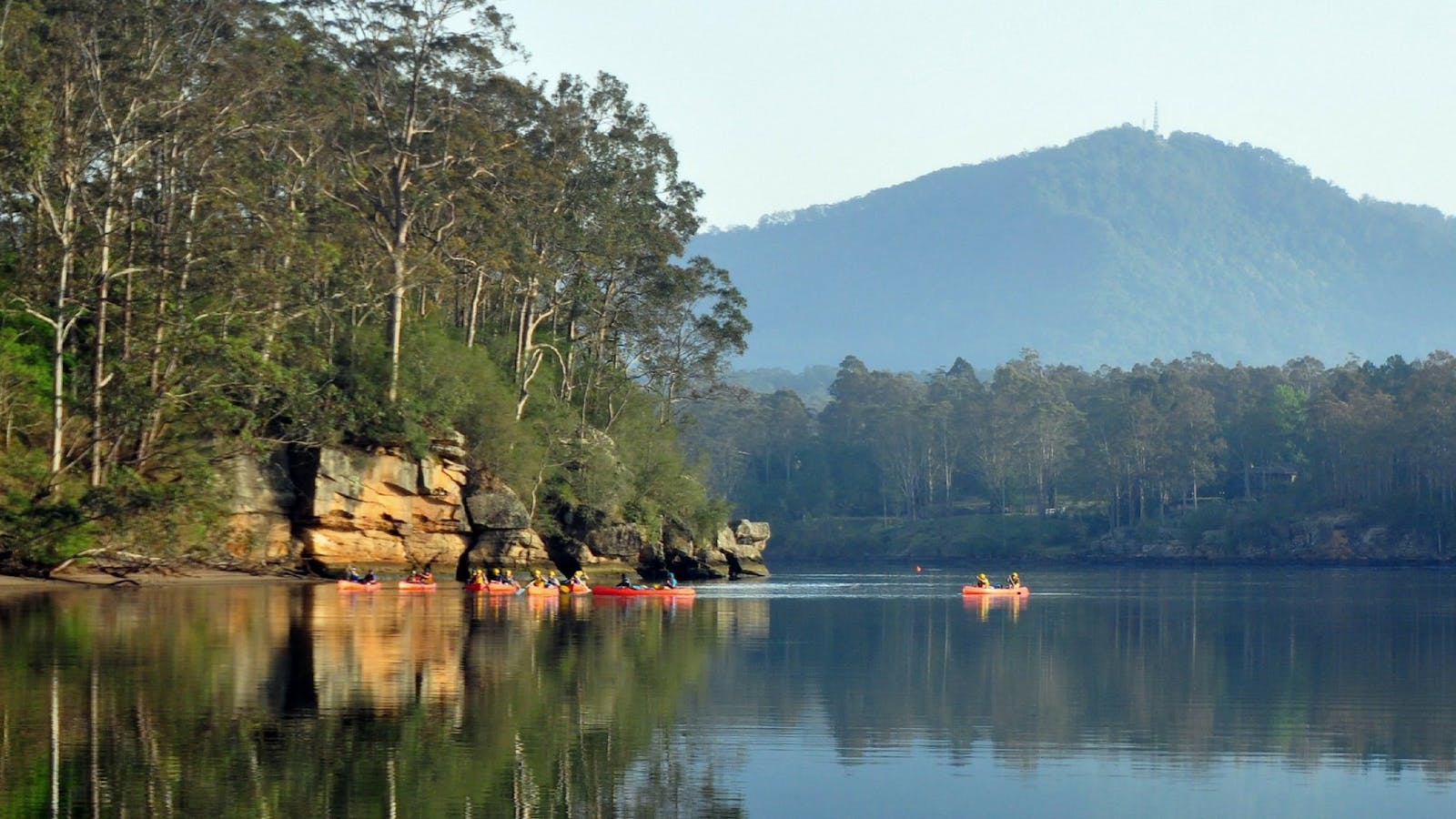 Paddle the Shoalhaven River on your own craft or hire one,  there's a lot of river to explore!