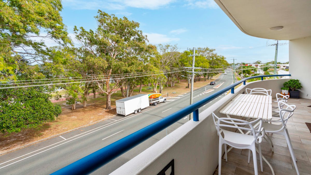 Balcony overlooking Pumicestone Passage