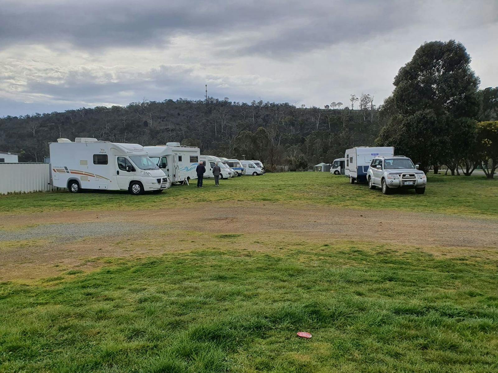 Free Campground at the back of the Inn