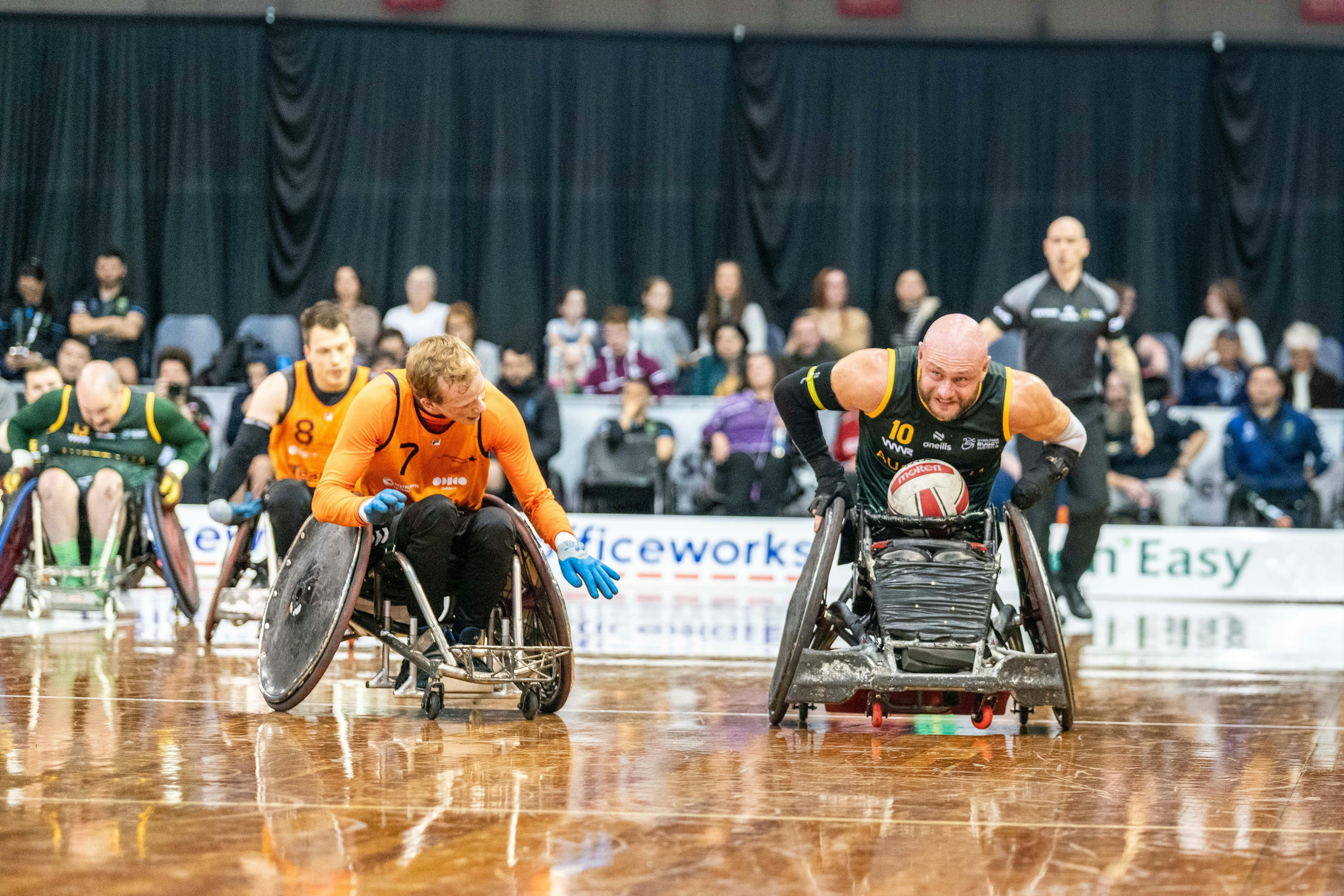 Australia vs the Netherlands at the WRWC 2025