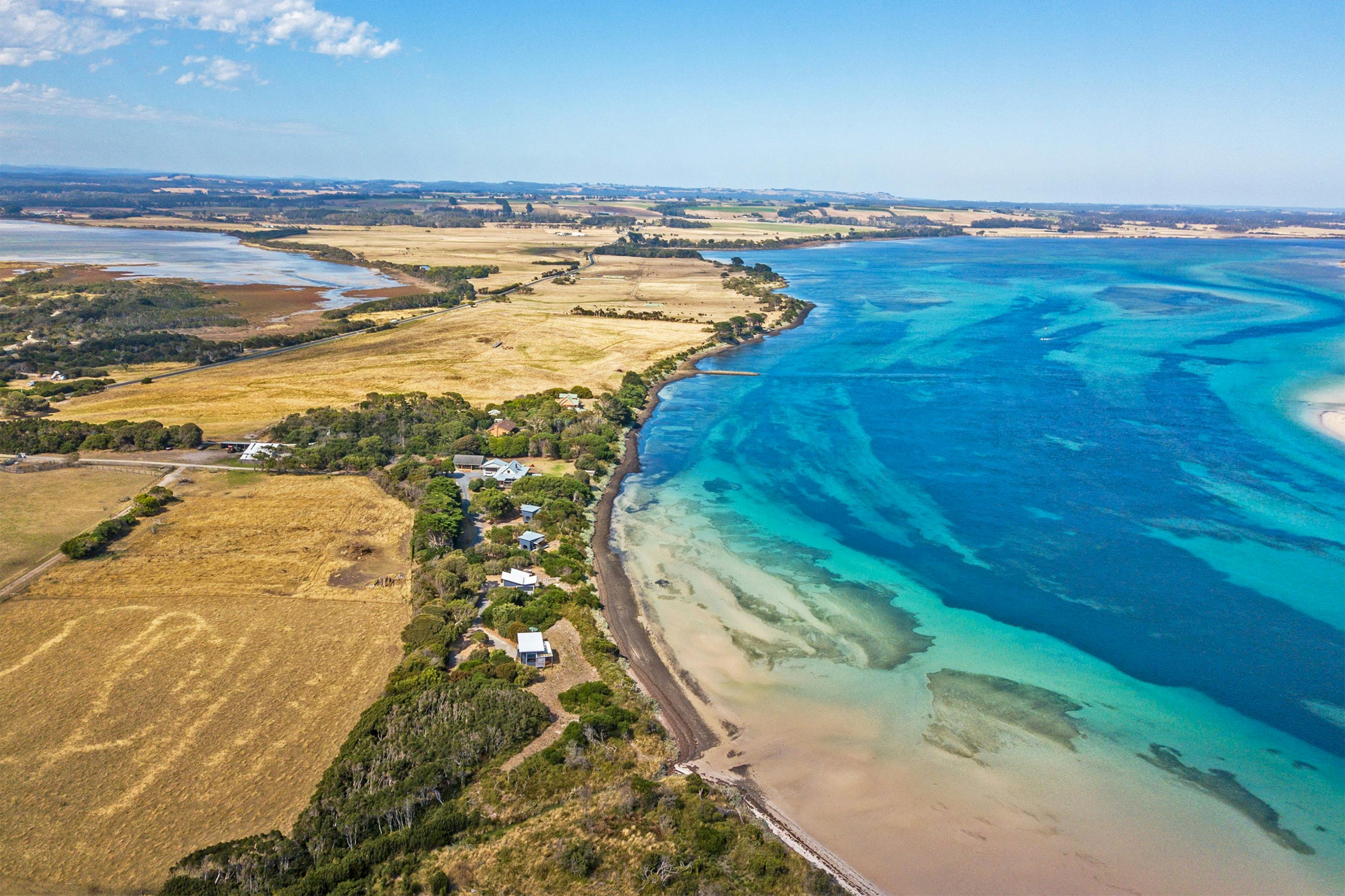 Aerial view of the Inlet