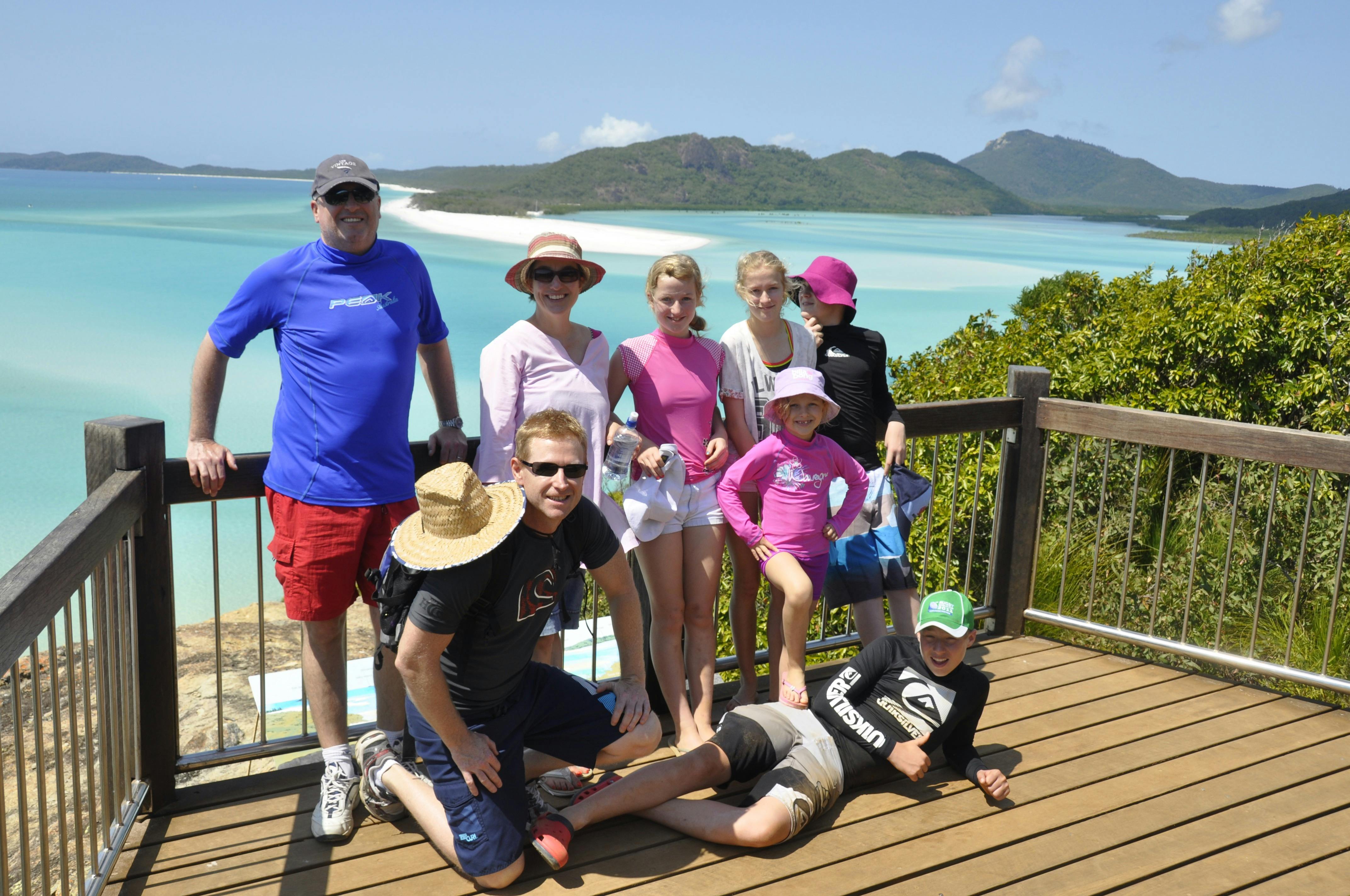 Amazing views when taking a hike on the islands