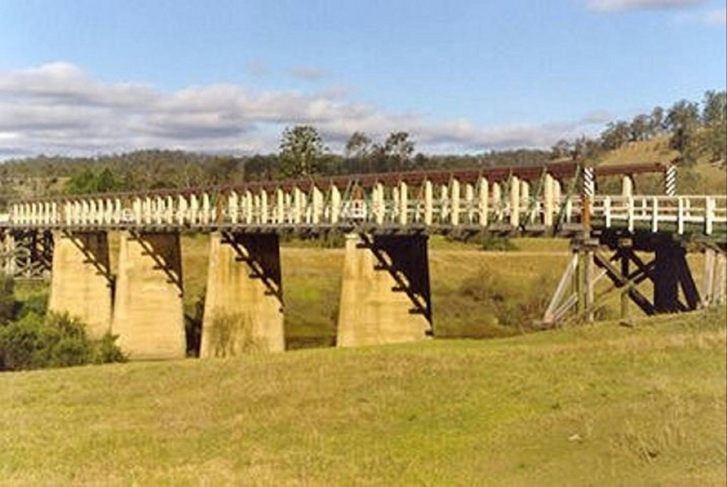 Historic Tabulam DeBurgh Timber Bridge NSW Holidays &
