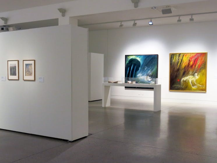 Arthur Boyd Landscape of the Soul installation view