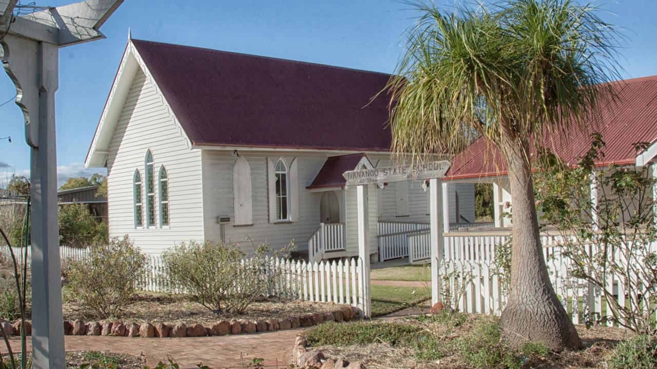 The old School and church at Ringsfield House